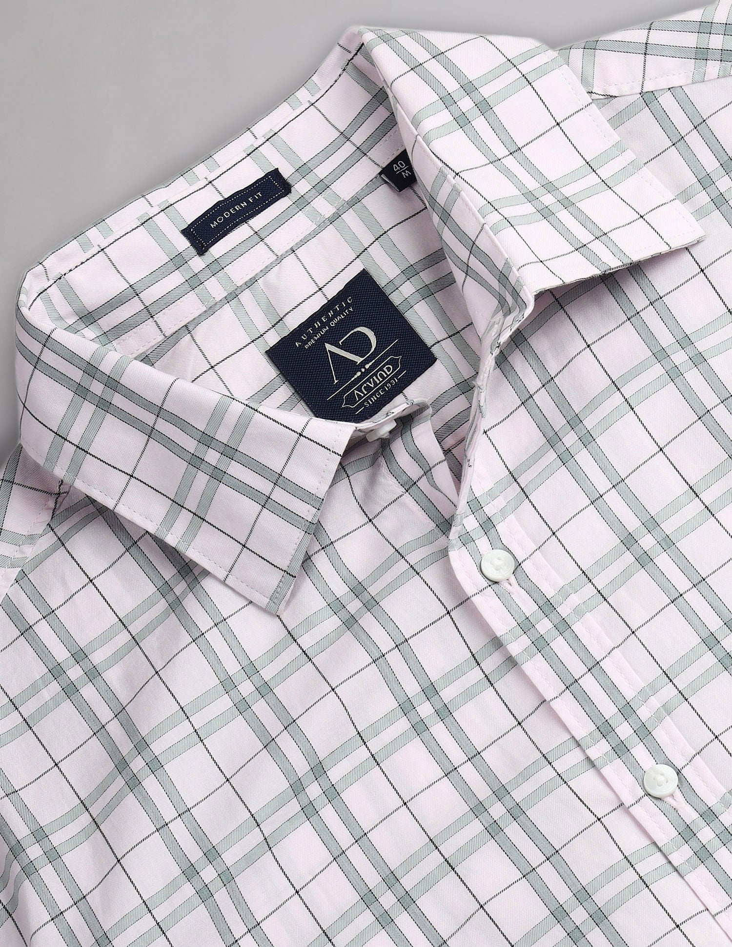 Tartan Check Cotton Shirt