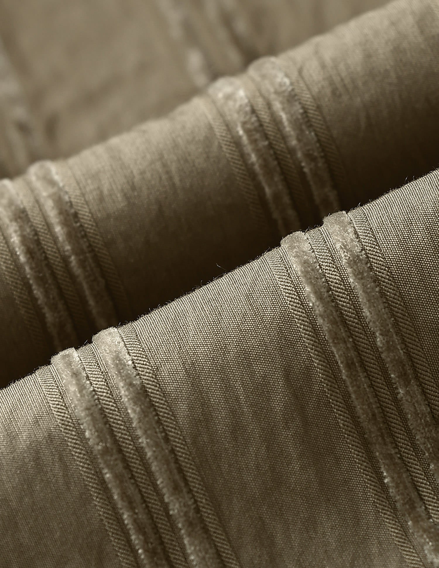 Vertical Striped Slim Fit Dobby Weave Shirt