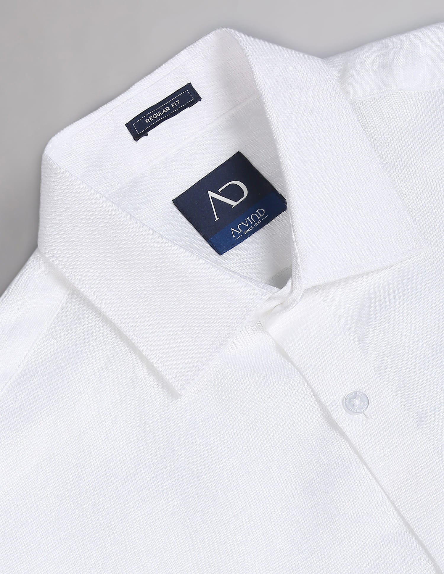 Cutaway Collar Irish Linen Formal Shirt