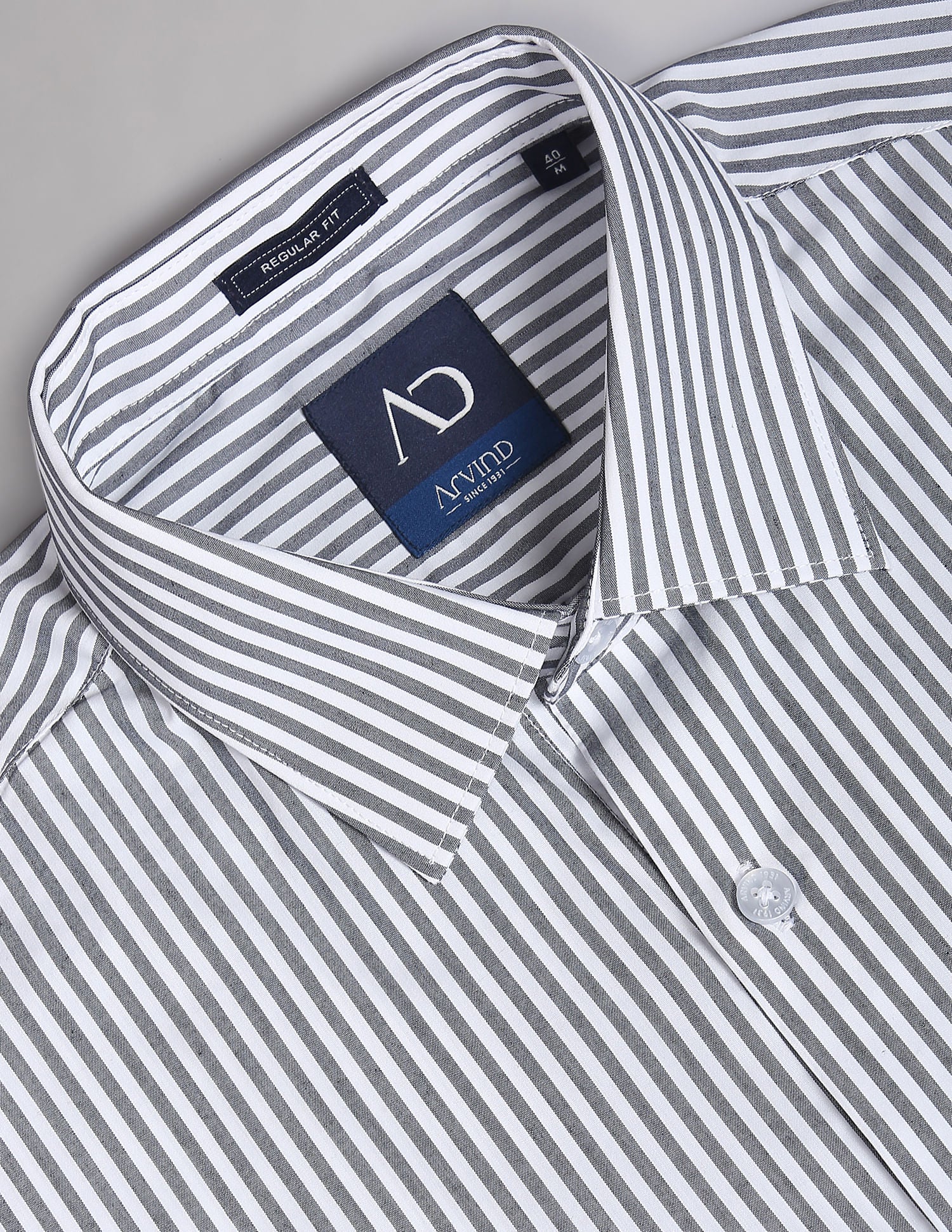 Vertical Stripe Formal Shirt