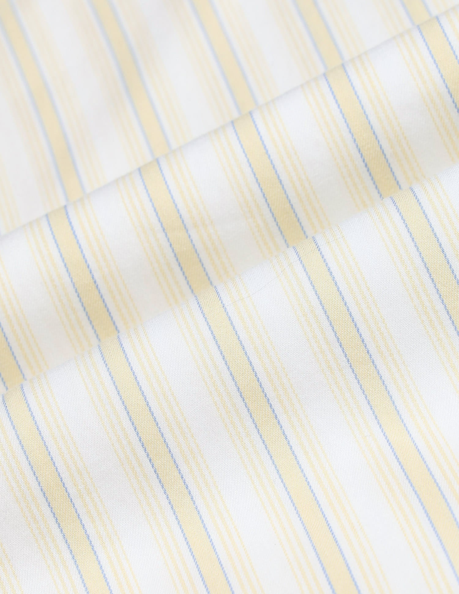 Vertical Striped Polished Twill Shirt