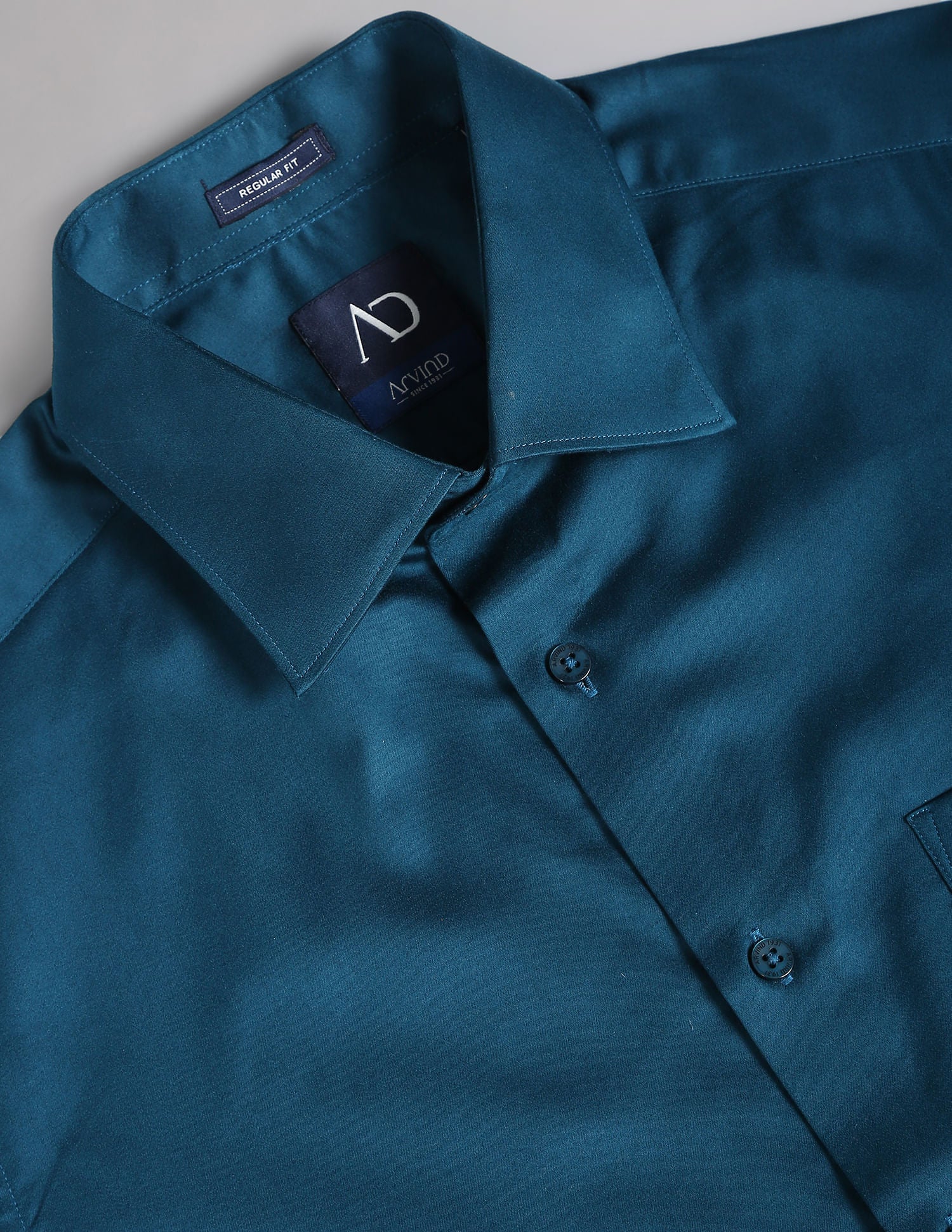 Classic Regular Fit Solid Formal Shirt