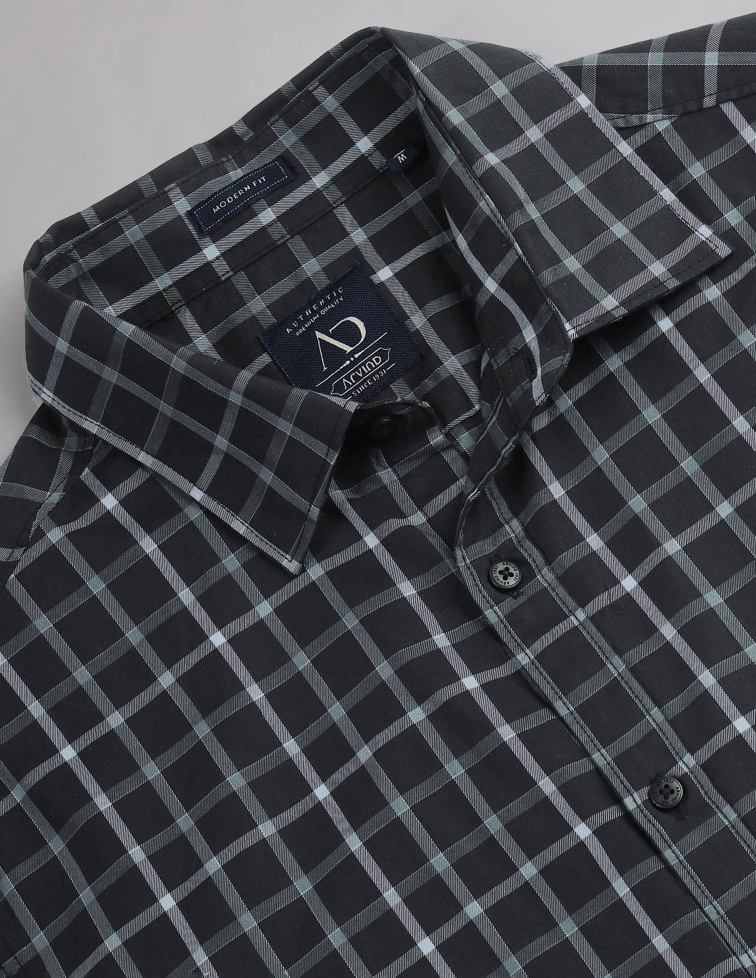 Everyday Staple Graph Check Cotton Shirt