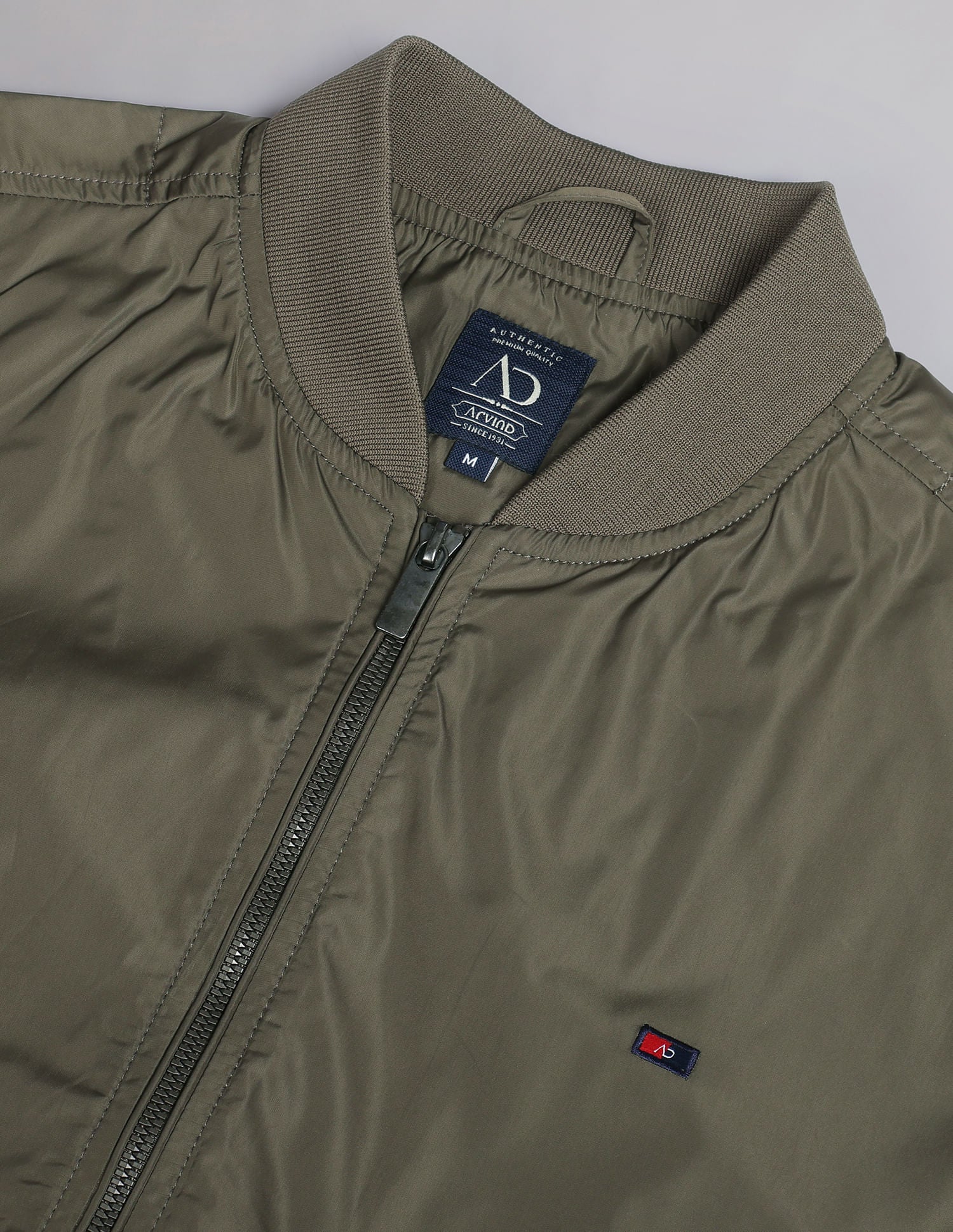 Travel Friendly Solid Foldable Bomber Jacket