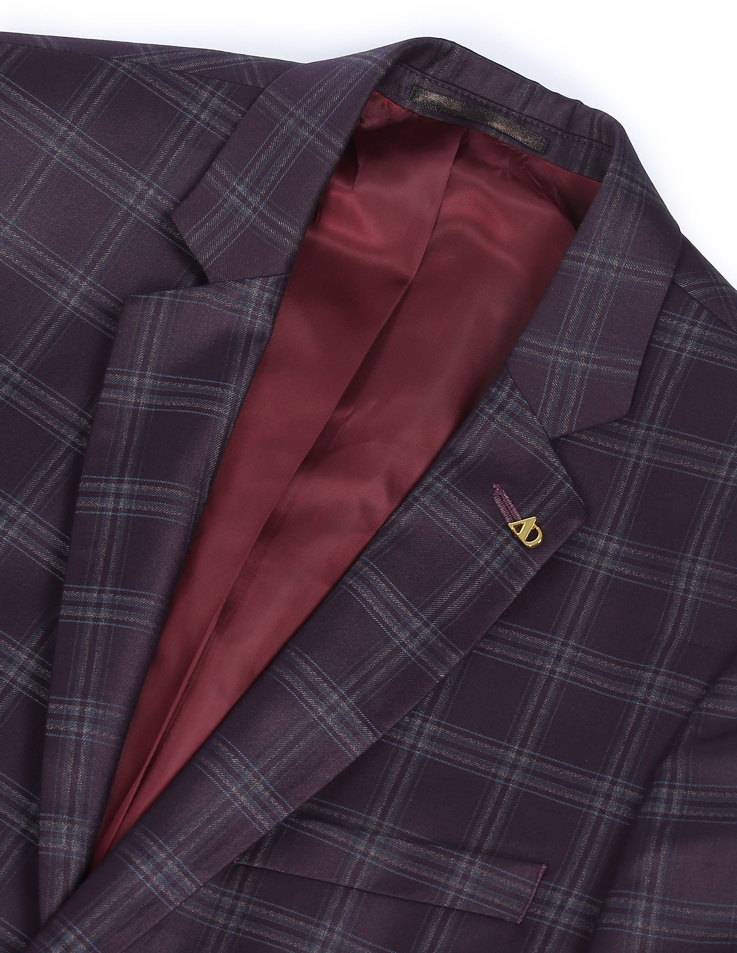 Everydaywear Tailored Regular Fit Tartan Check Blazer