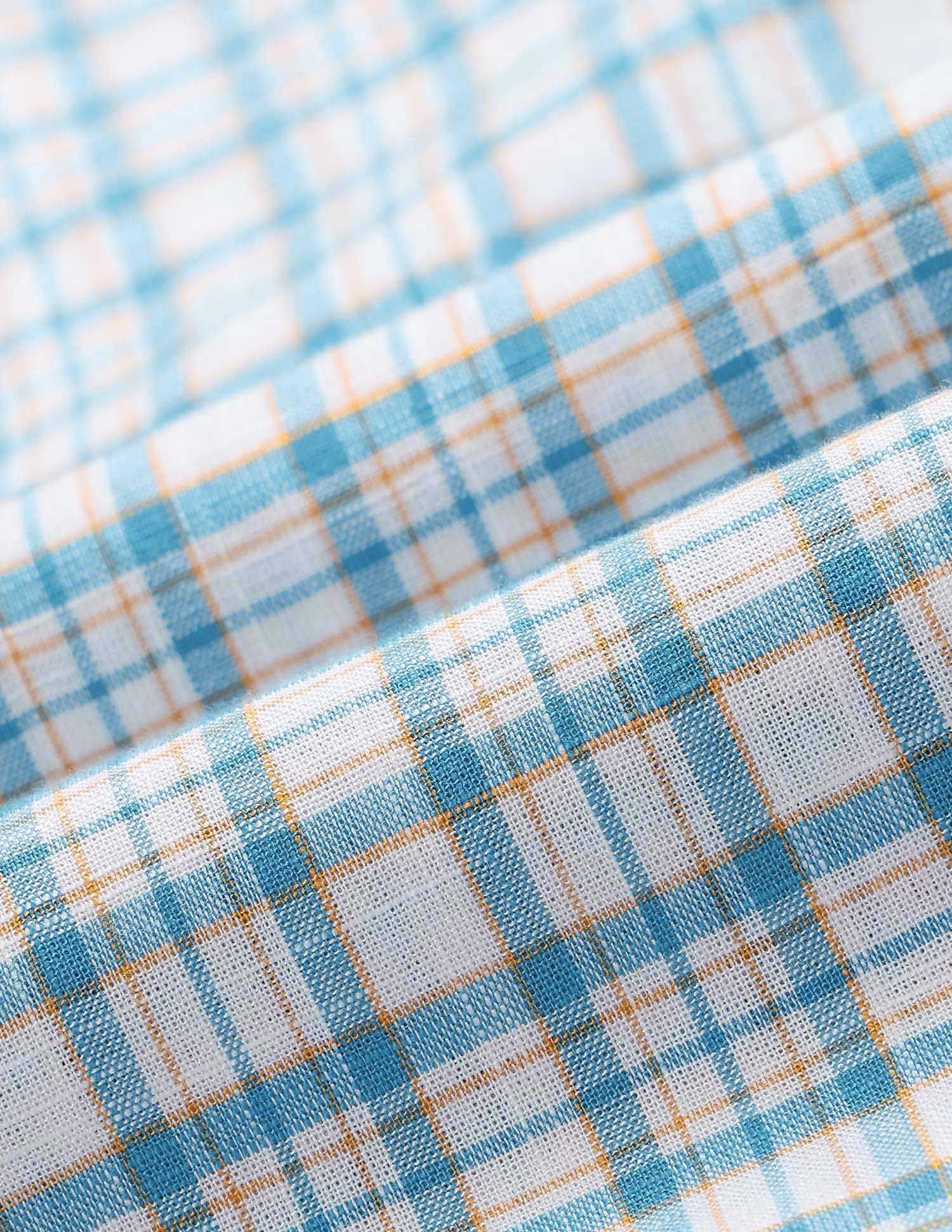 City Chronicles Modern Slim Fit Tartan Checked Shirt