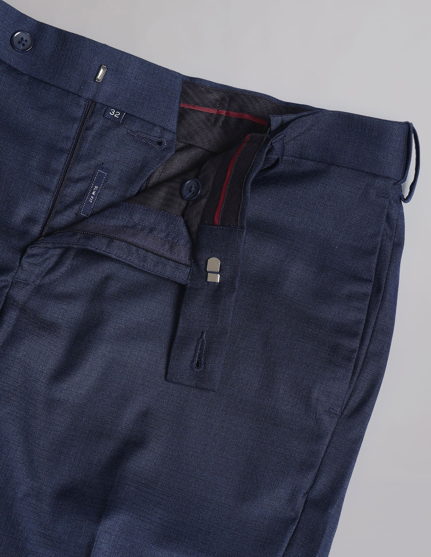Work Essential Outline Check Smart Flex Trousers