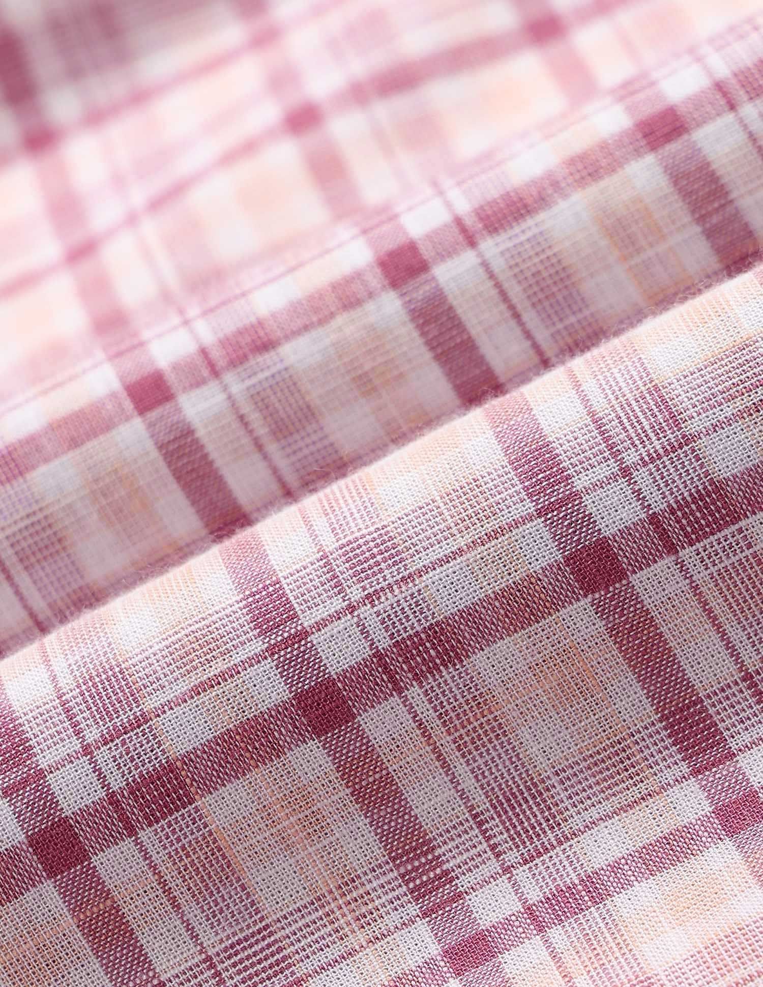 City Chronicles Modern Slim Fit Tartan Checked Shirt