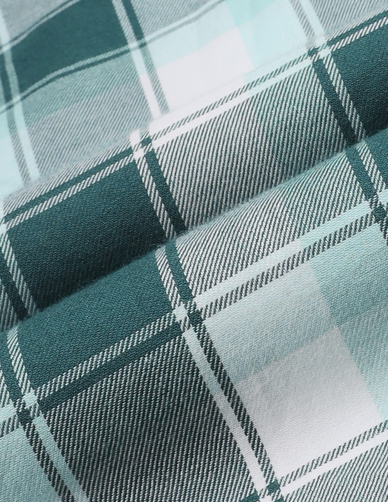 Tartan Checked Modern Slim Fit Shirt