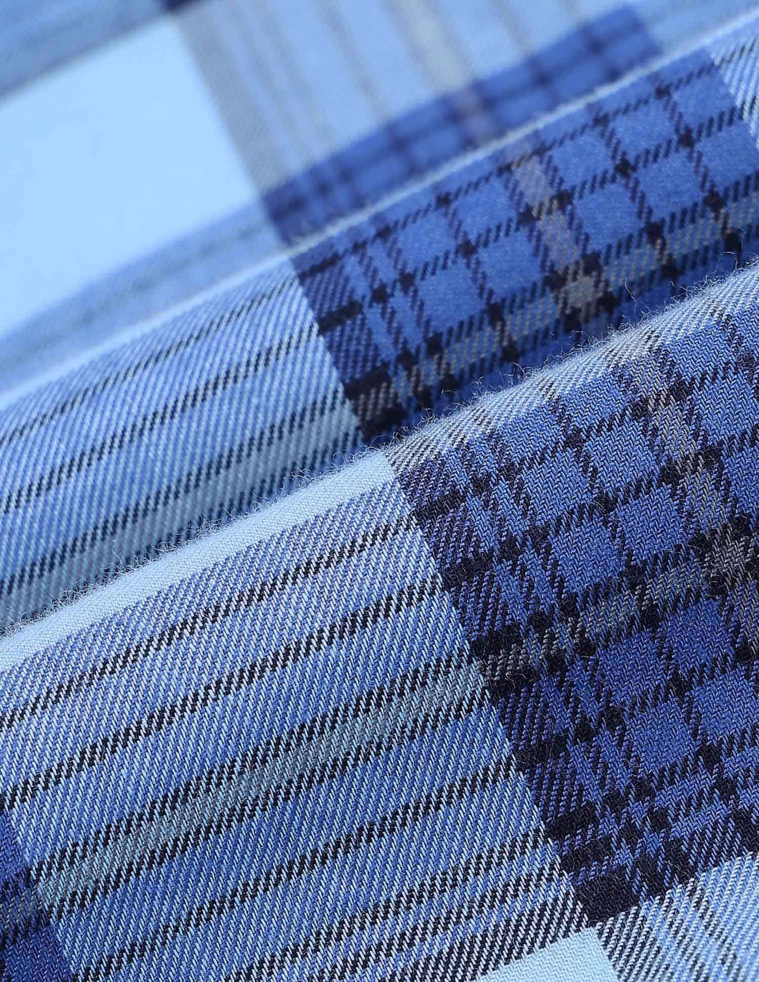 Modern Slim Fit Checked Shirt