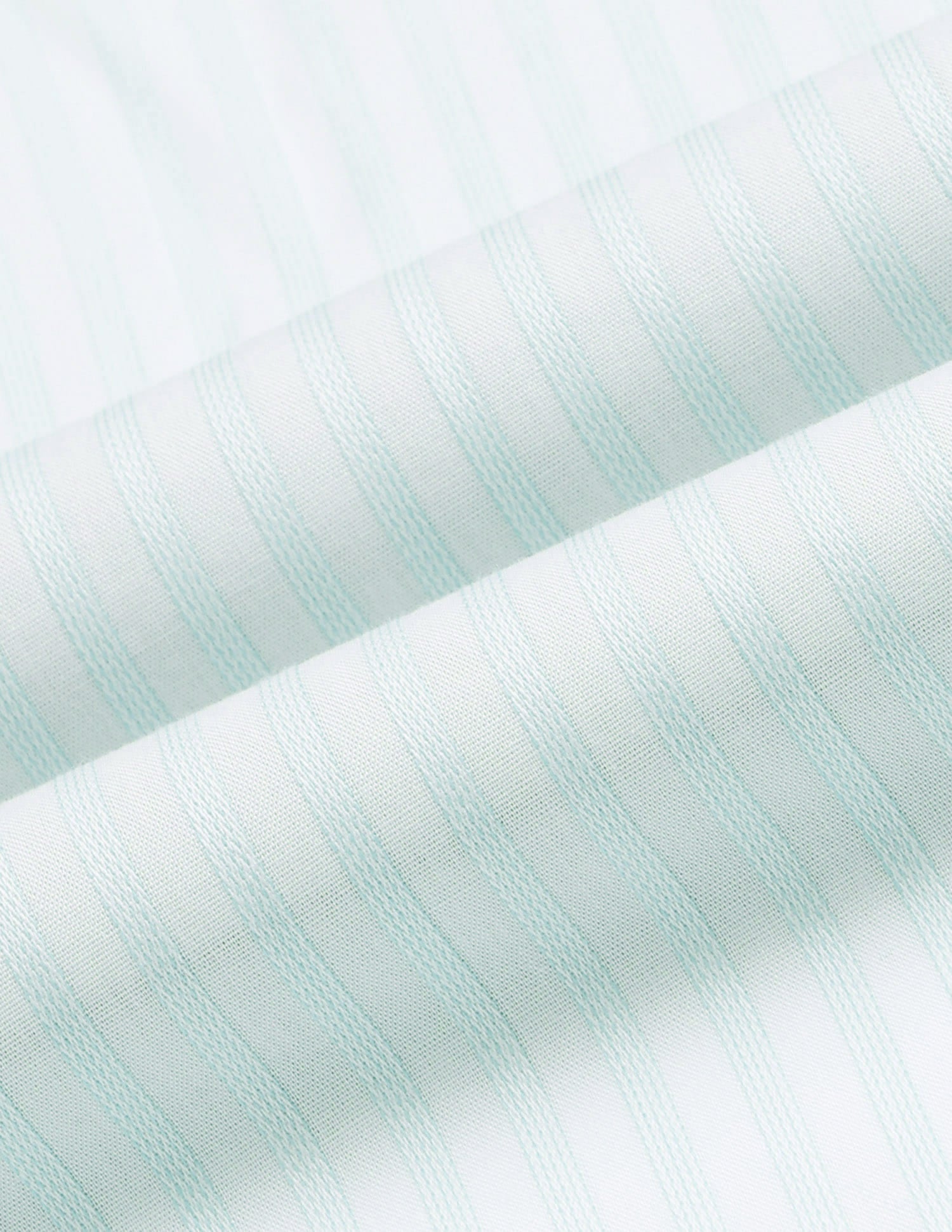 Vertical Striped Dobby Weave Regular Fit Shirt