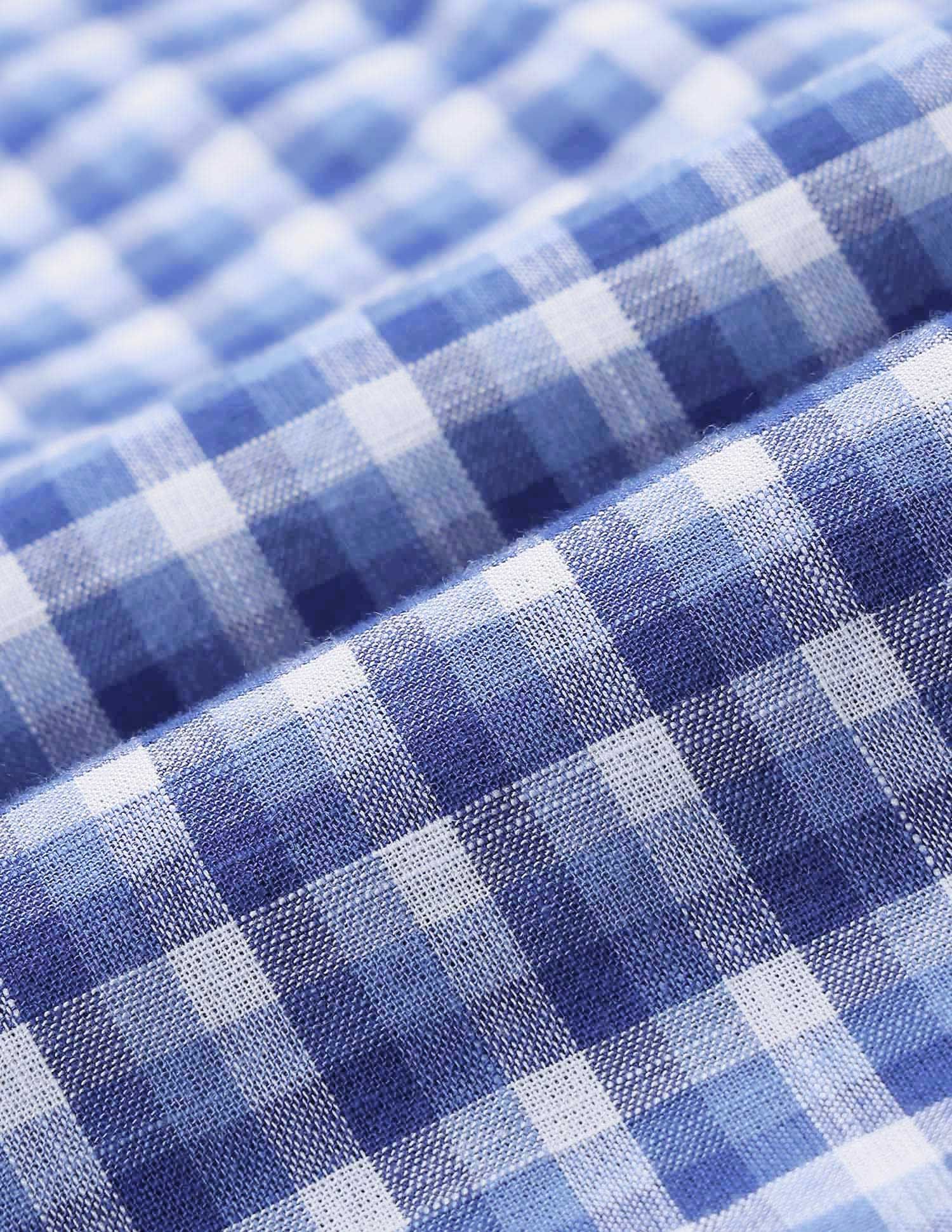City Chronicles Modern Slim Fit Tartan Checked Shirt