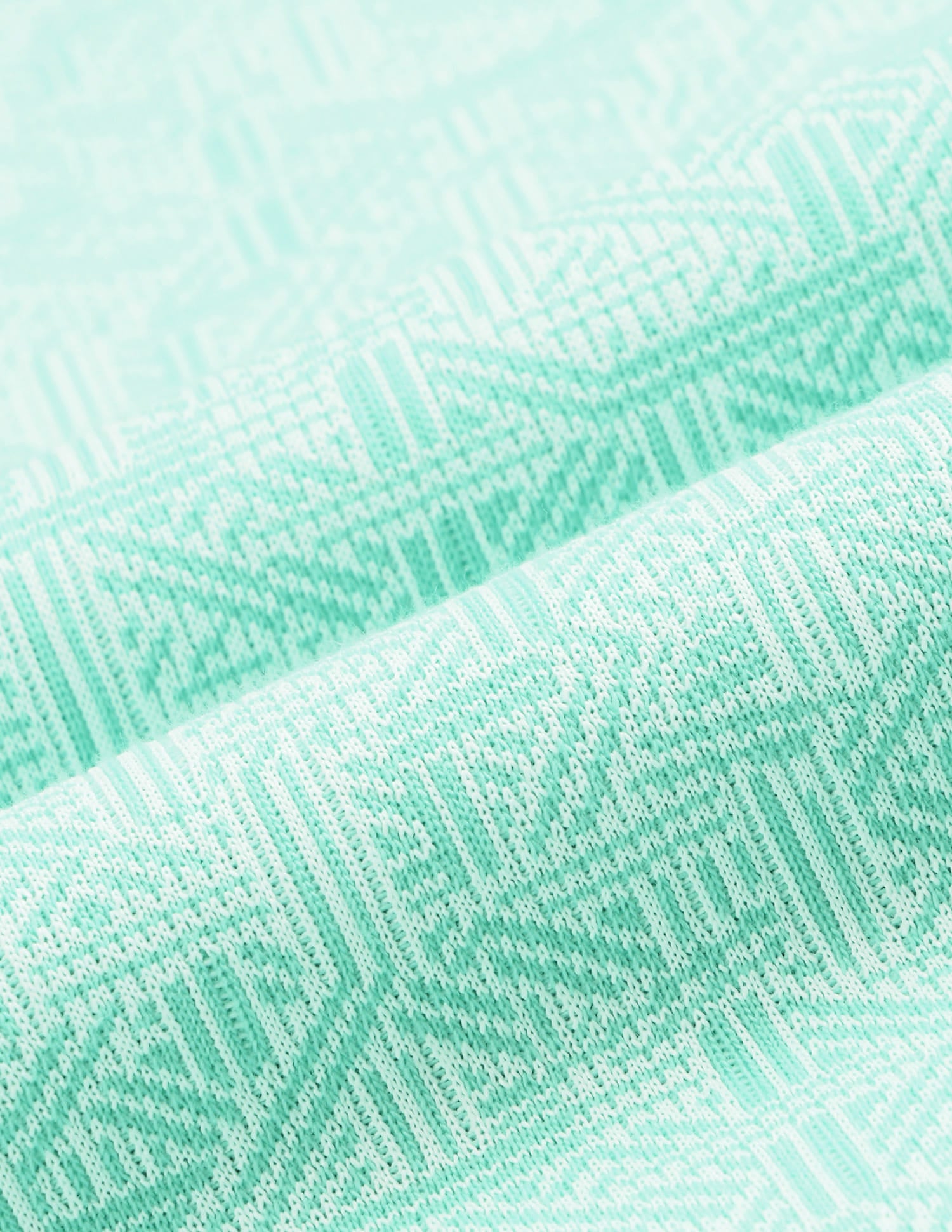 Geometric Printed Slim Fit Polo Shirt