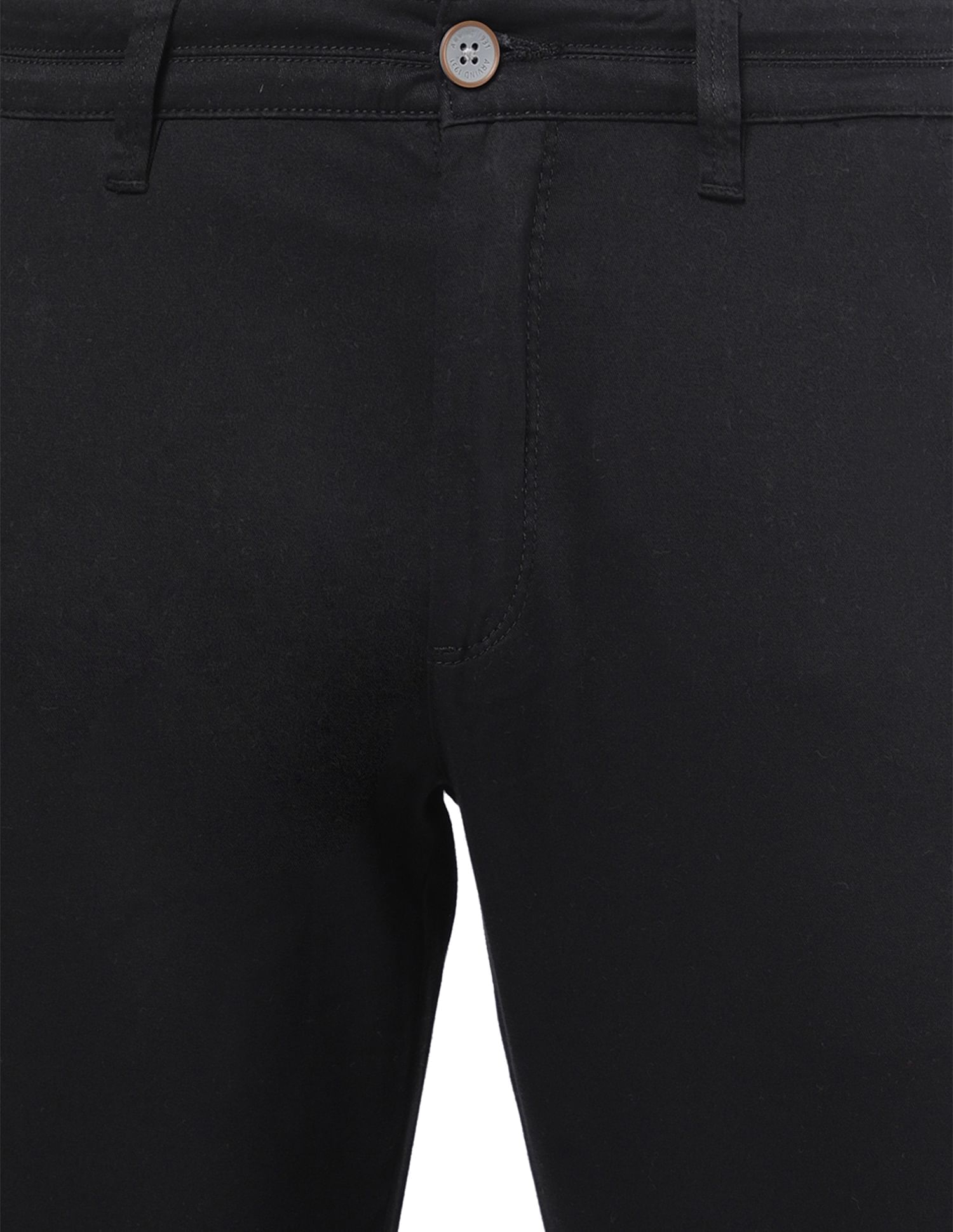 Regular Fit Solid Casual Chinos