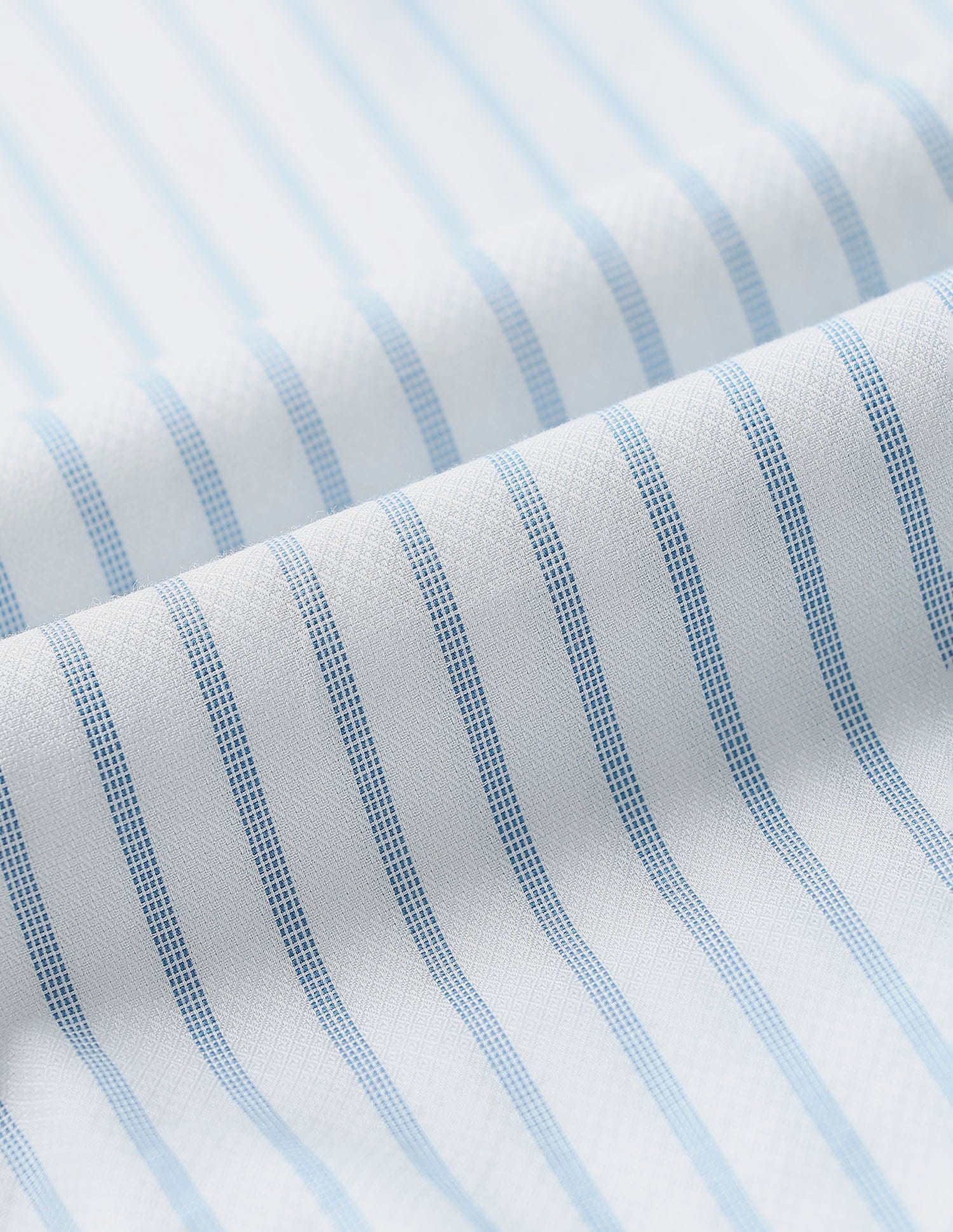 Statement Coded Vertical Striped Regular Fit Dobby Shirt