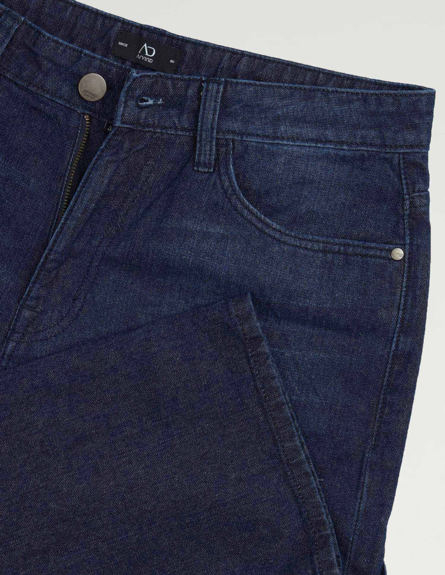 Mid Rise Easy Baggy Fit Jeans