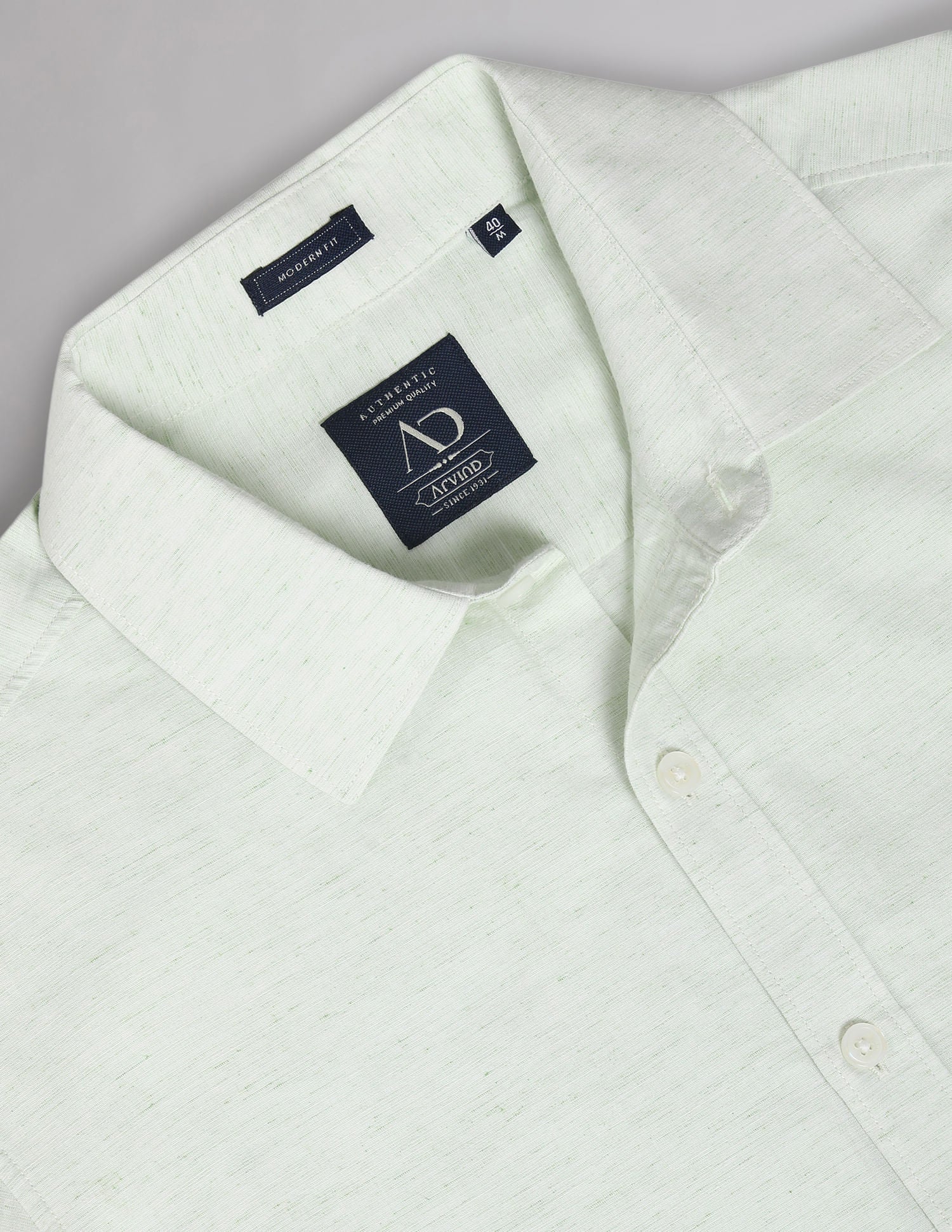Urban Drift Modern Slim Fit Heathered Summer Shirt