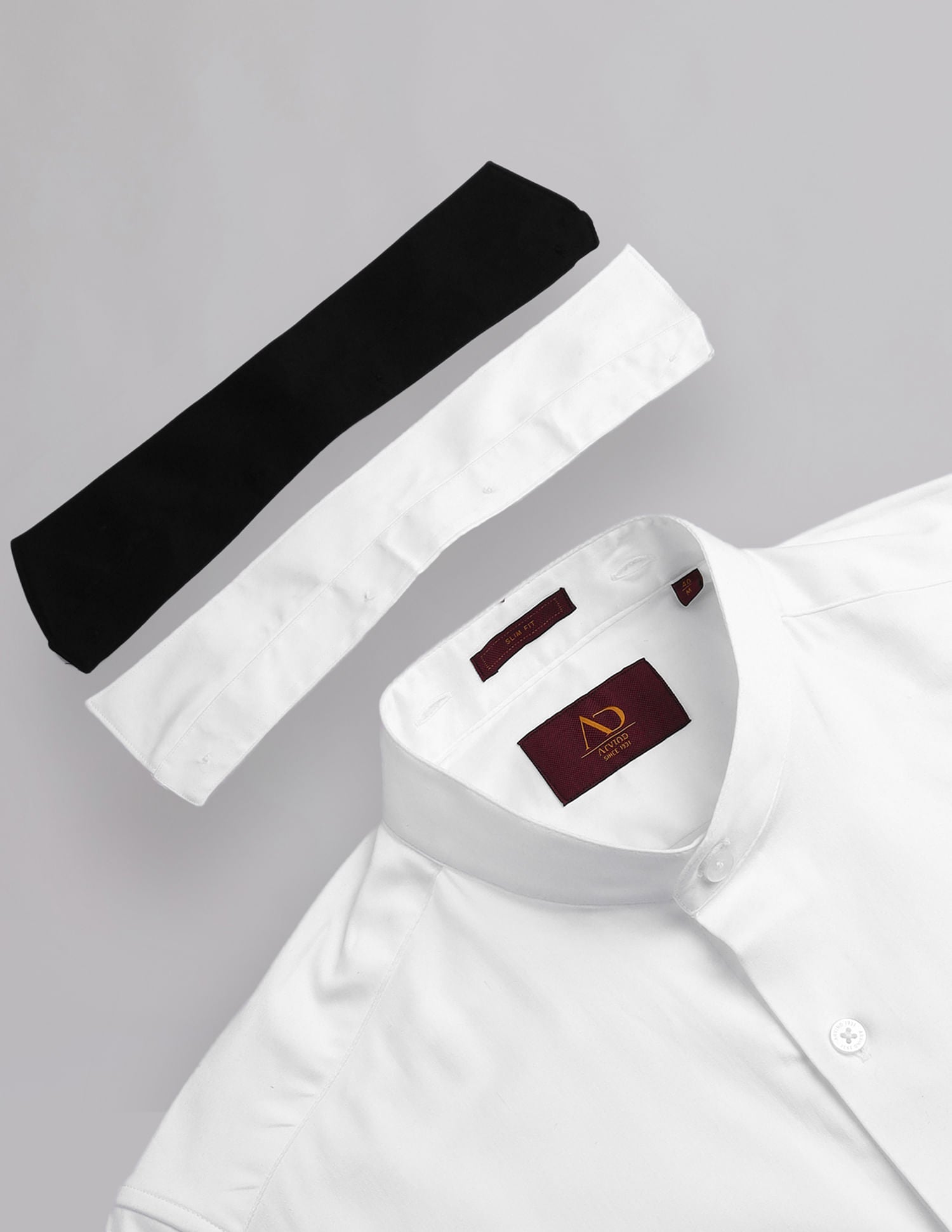 Classic-Coded Convertible 3 Collar Modern Fit Shirt