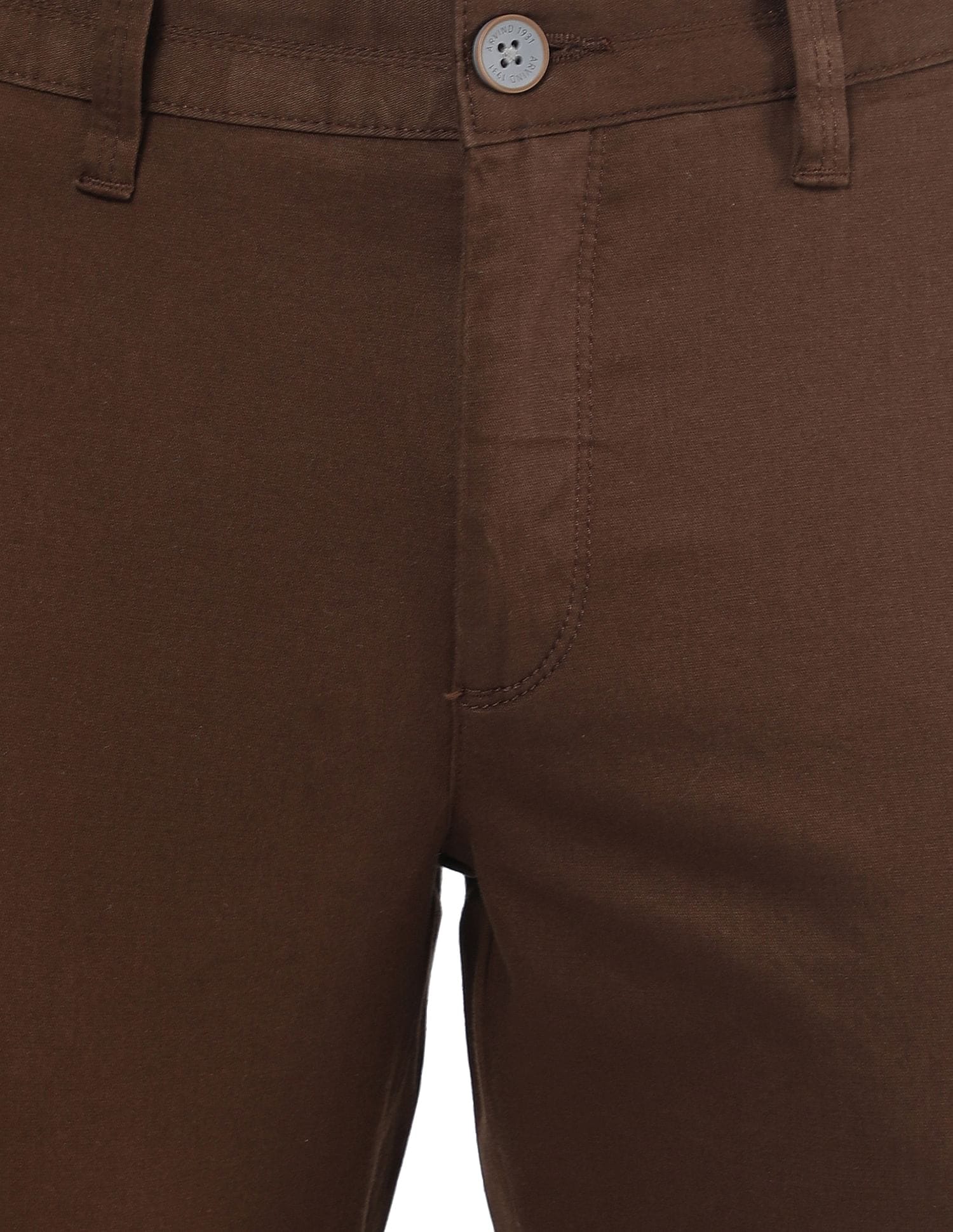 Modern Slim Fit Flat Front Chinos