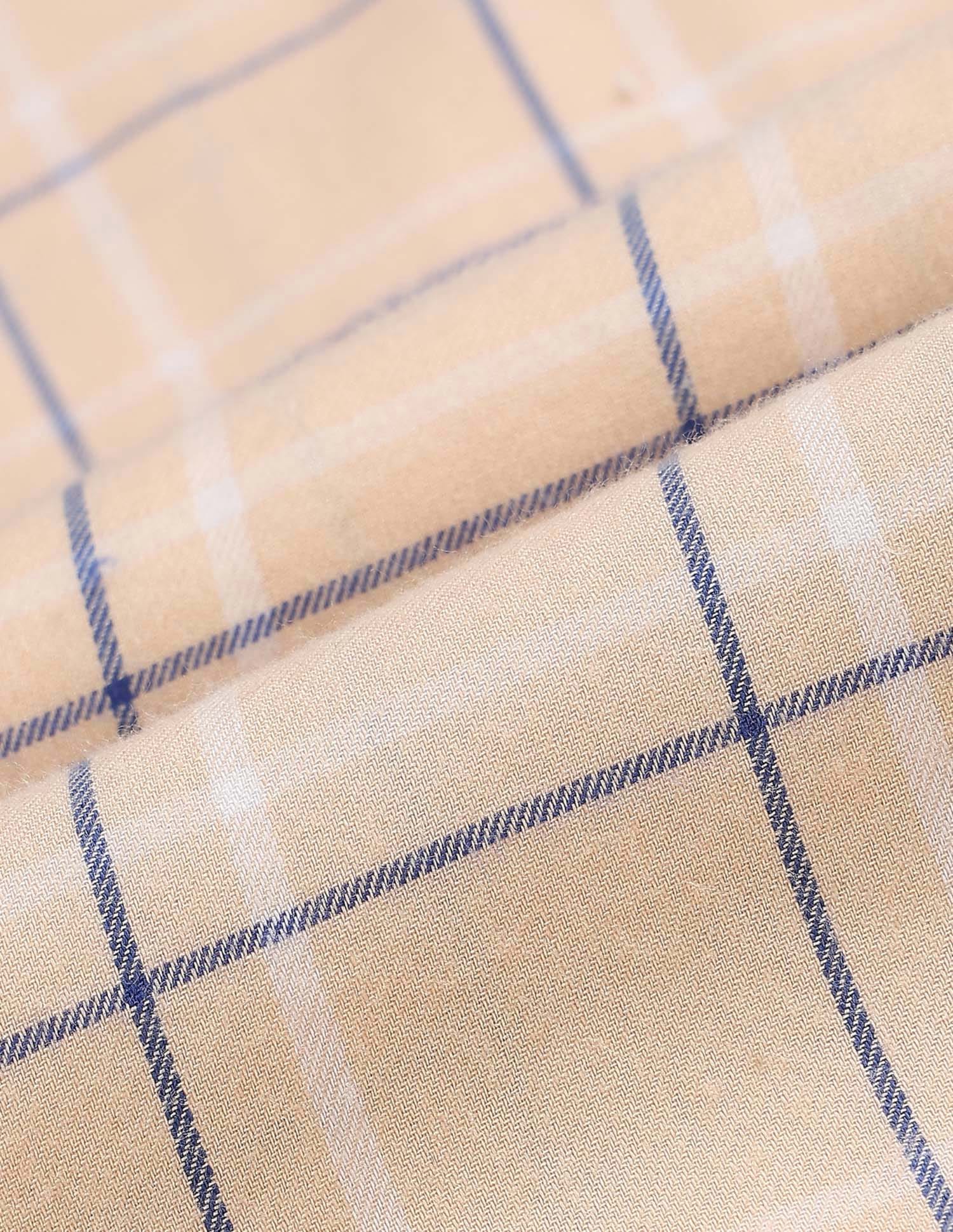 Modern Slim Fit Checked Shirt