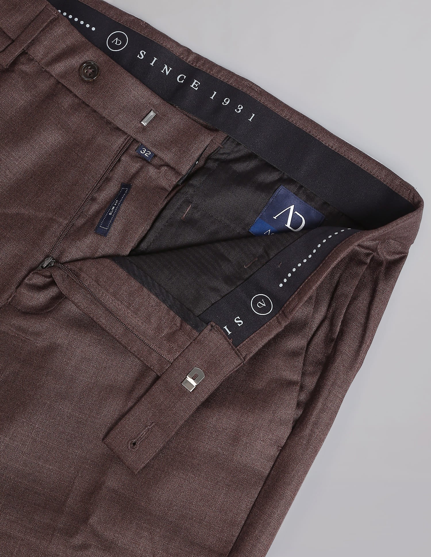 Heathered Sartorial Formal Trousers