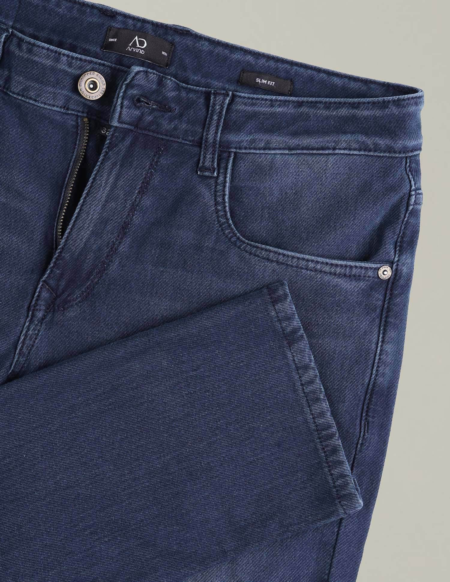 Mid Rise Slim Fit Jeans