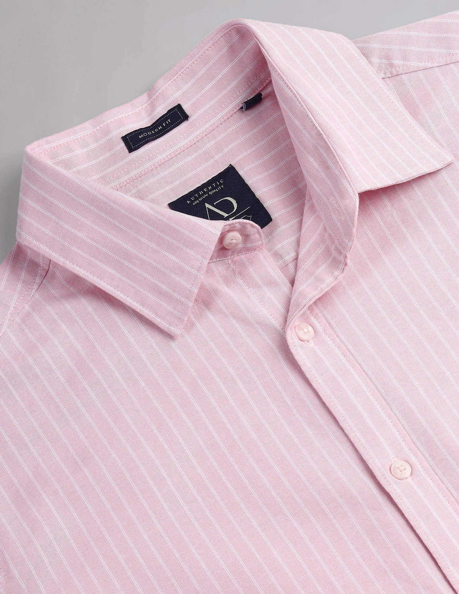 Urban Adventure Vertical Striped Cotton Shirt