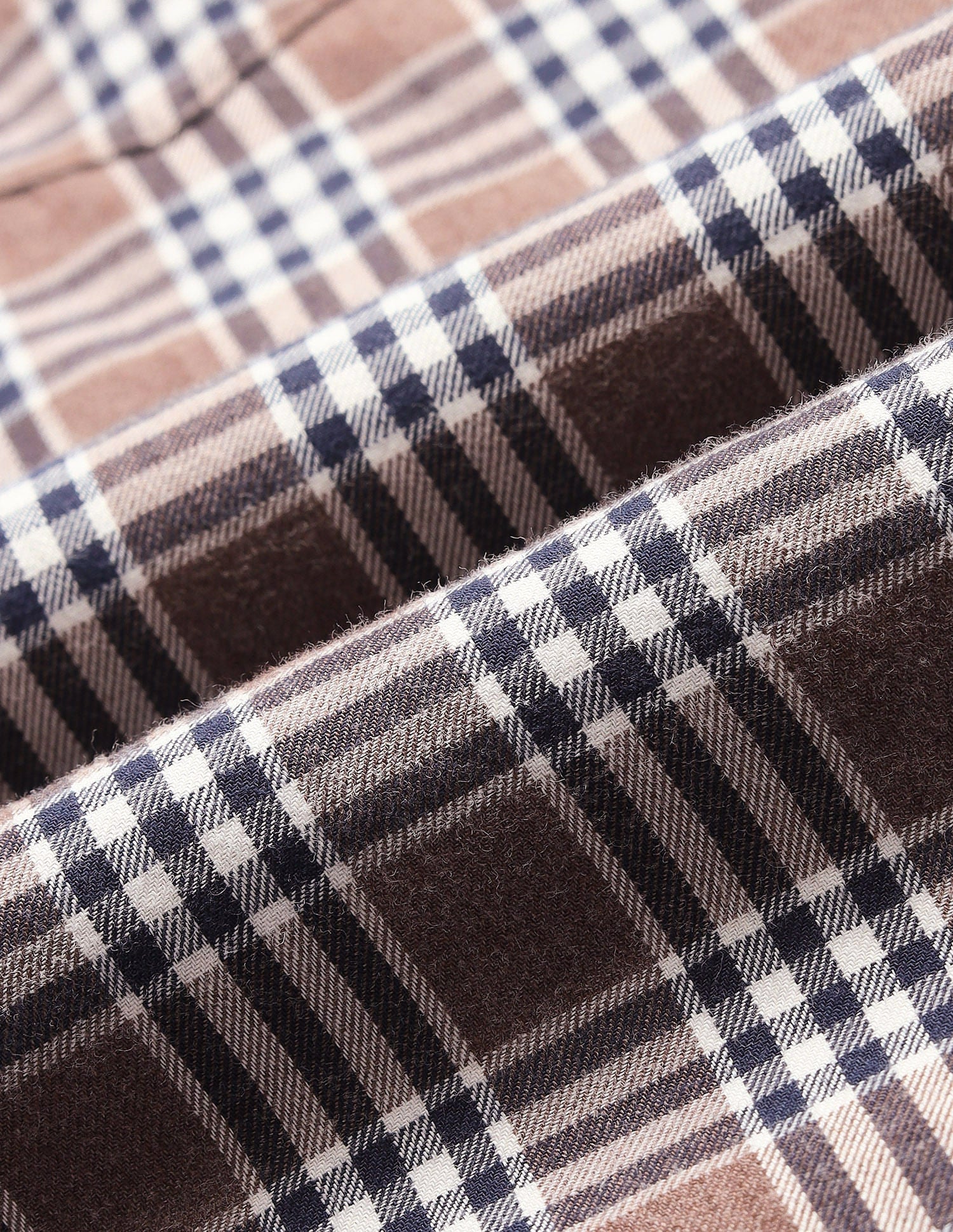 Stylish Twill Plaid Check Shirt