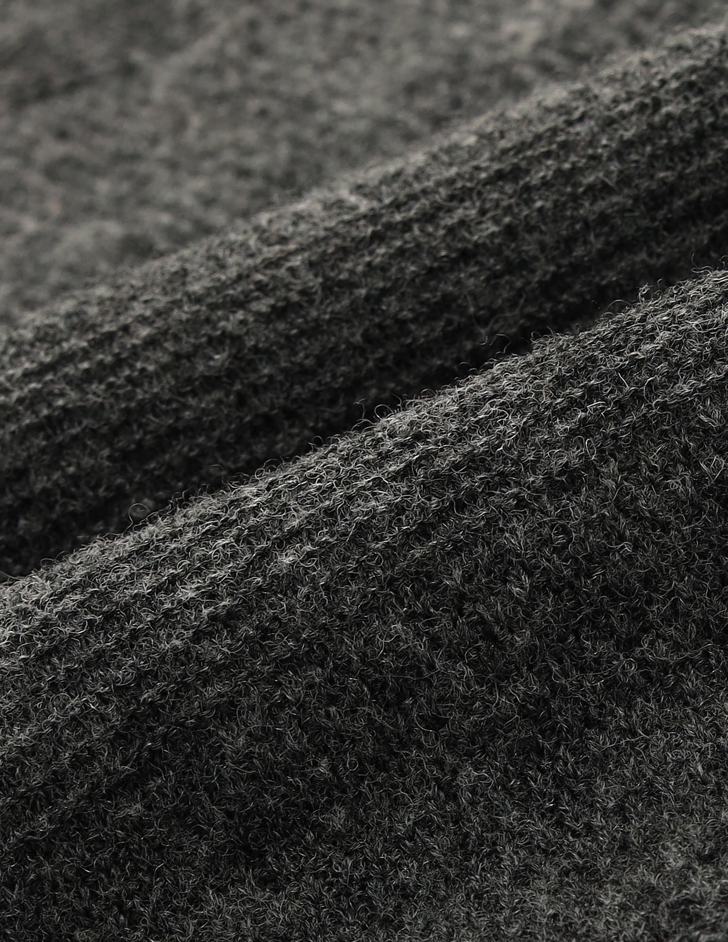 Elevated Essential Modern Slim Fit Patterned Knit Sweater