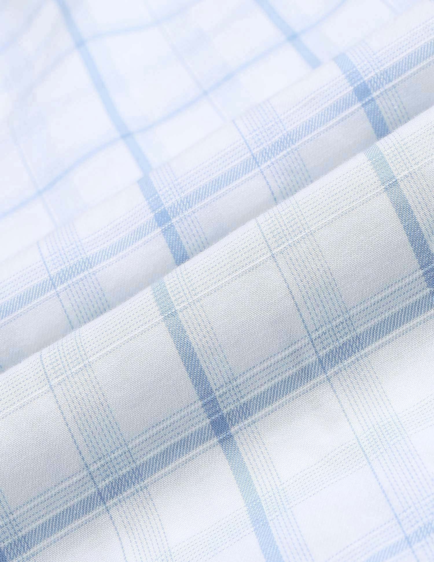 City Chronicles Modern Slim Fit Tartan Checked Shirt