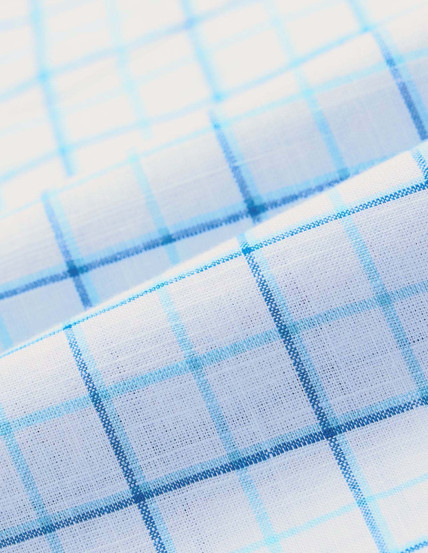 City Chronicles Modern Slim Fit Tartan Checked Shirt