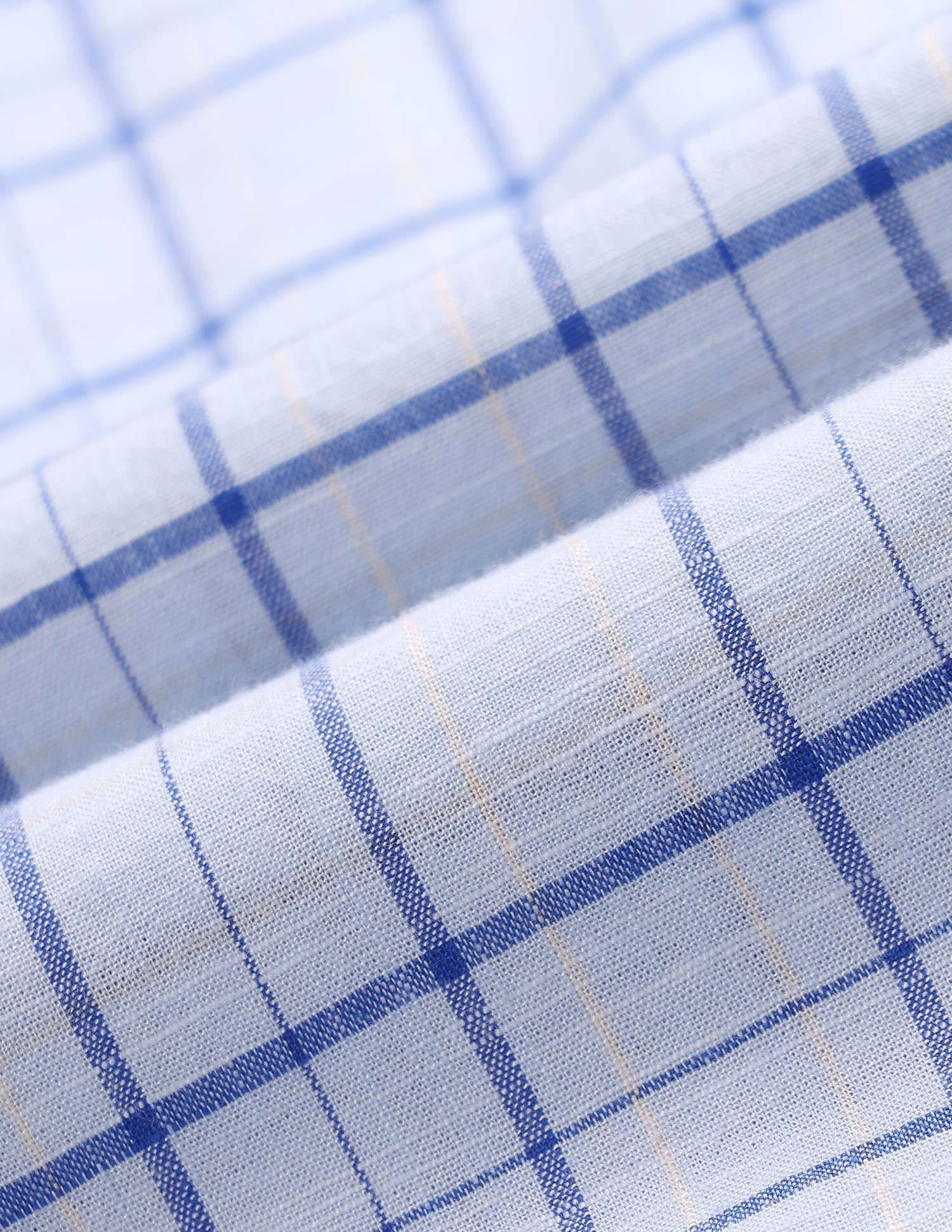 City Chronicles Modern Slim Fit Tartan Checked Shirt