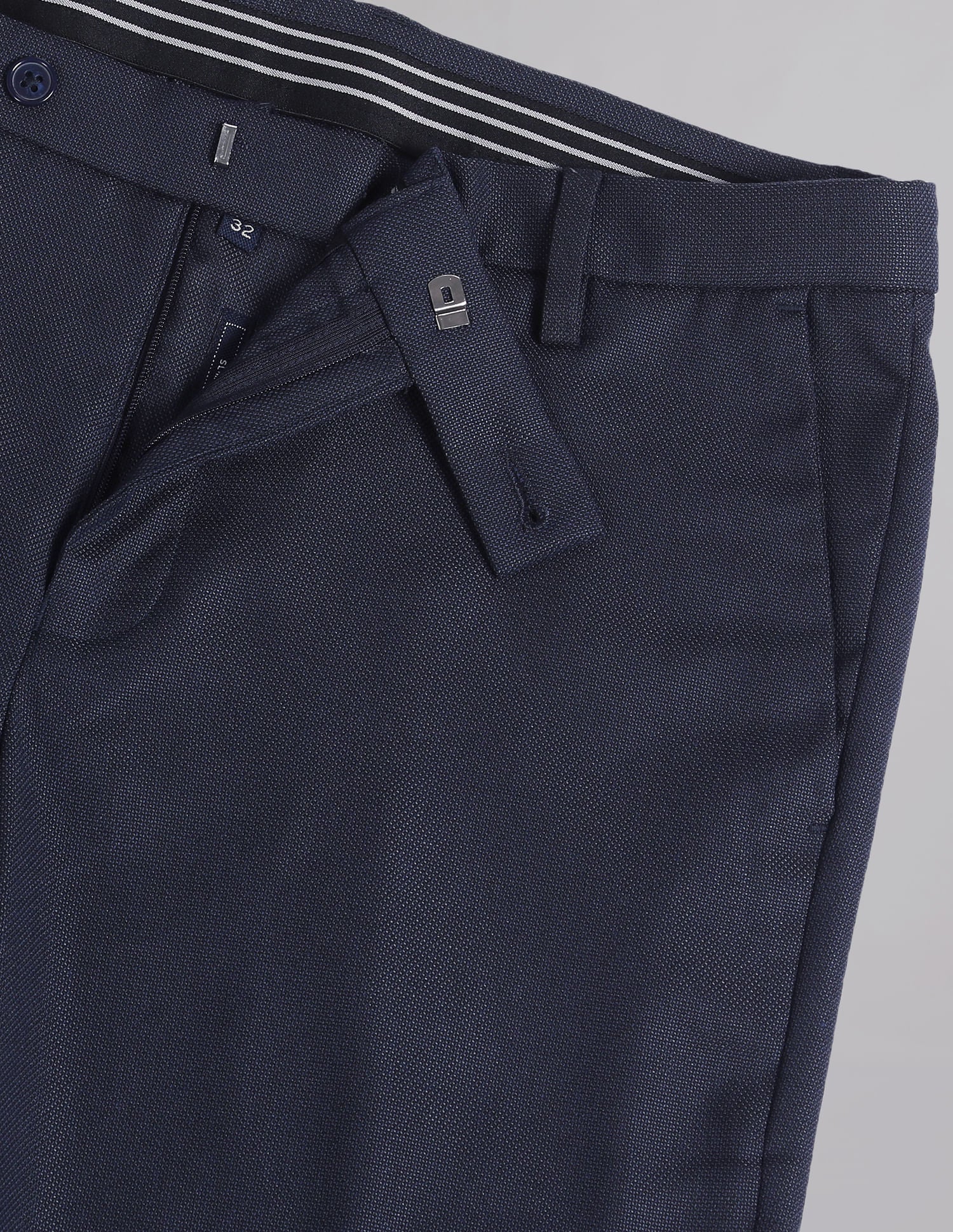 Smart Flex Slim Fit Formal Trousers