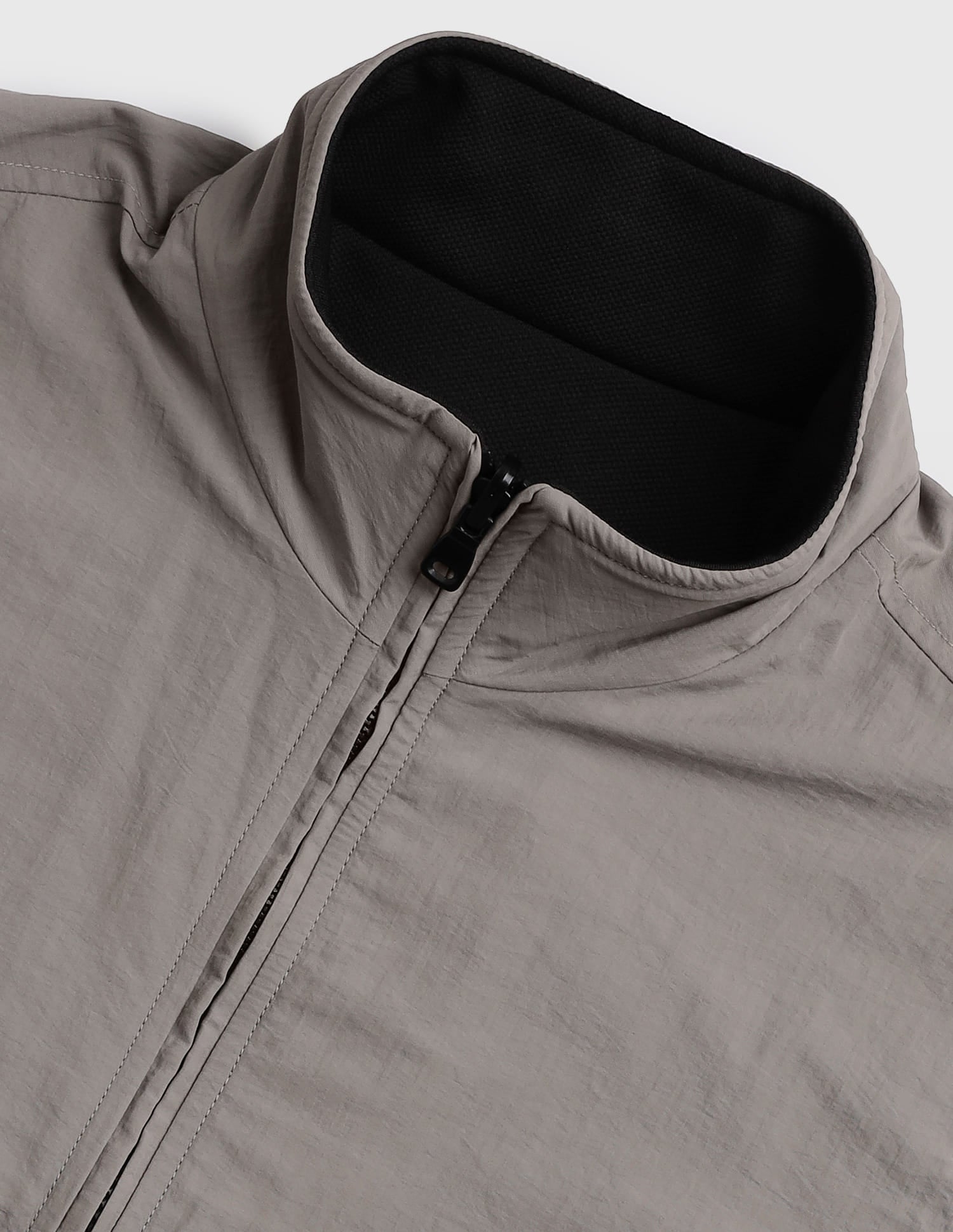 Solid Regular Fit Reversible Jacket