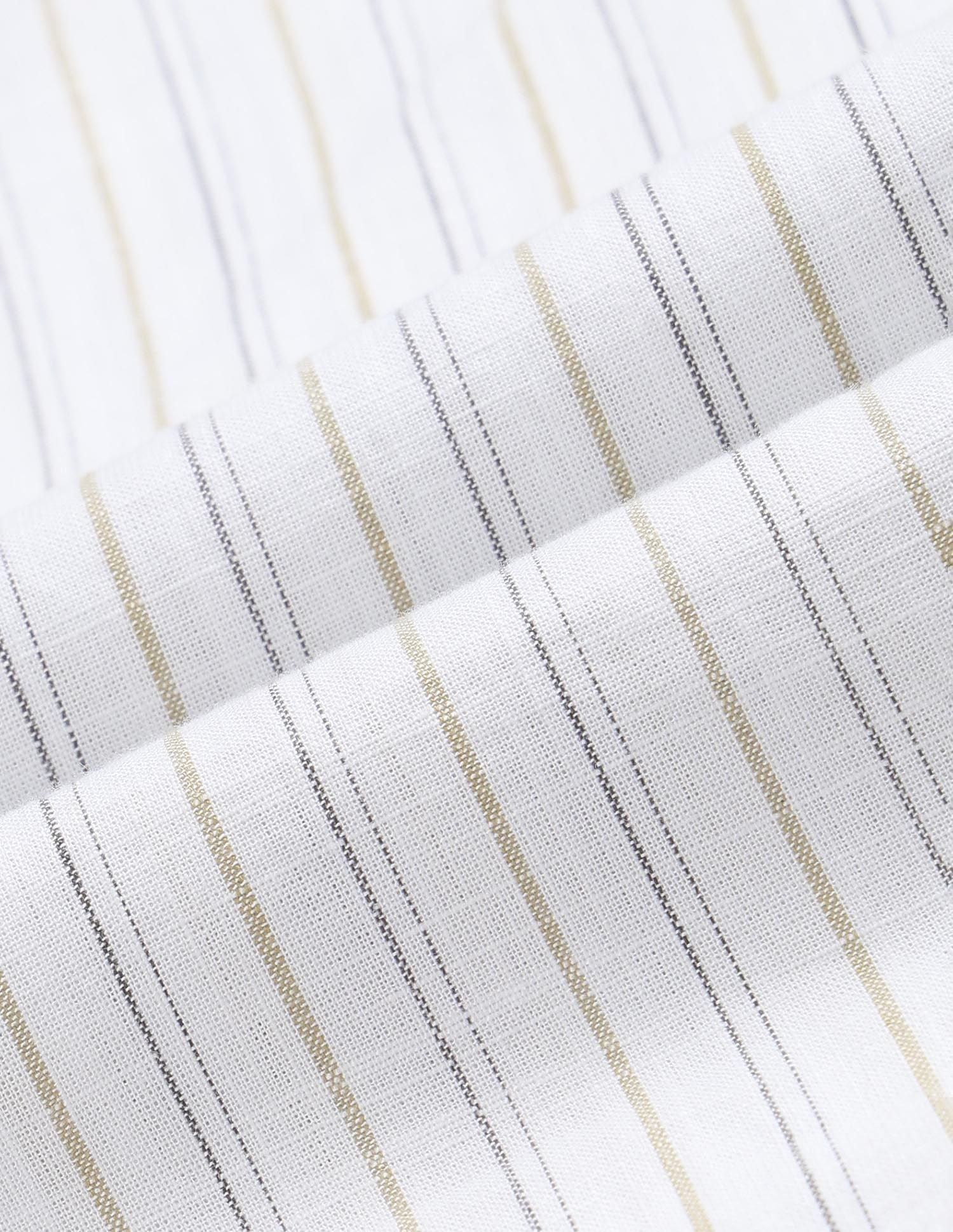 Wardrobe essential Modern Slim Fit Vertical Striped Shirt