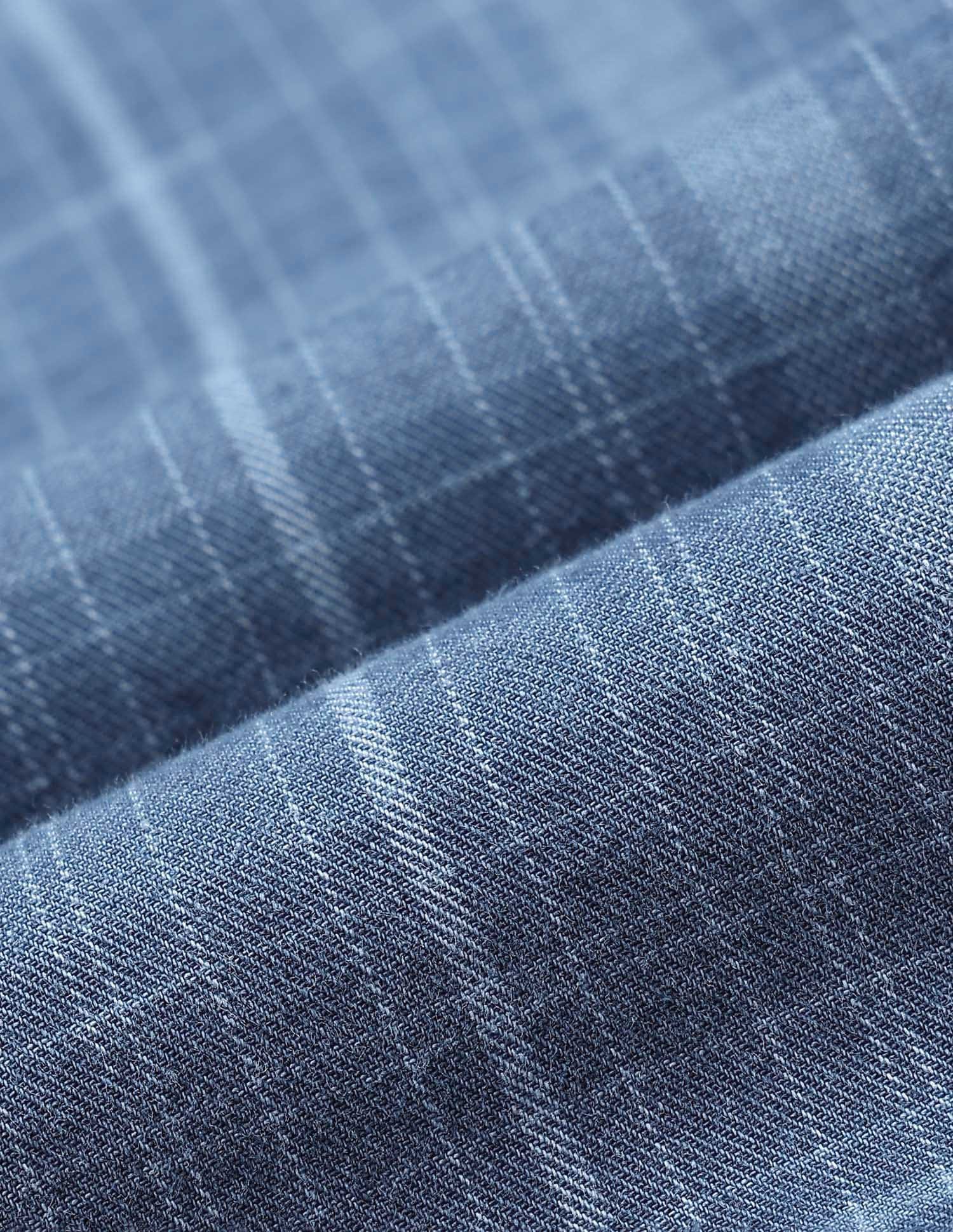 City Chronicles Modern Slim Fit Tartan Checked Shirt