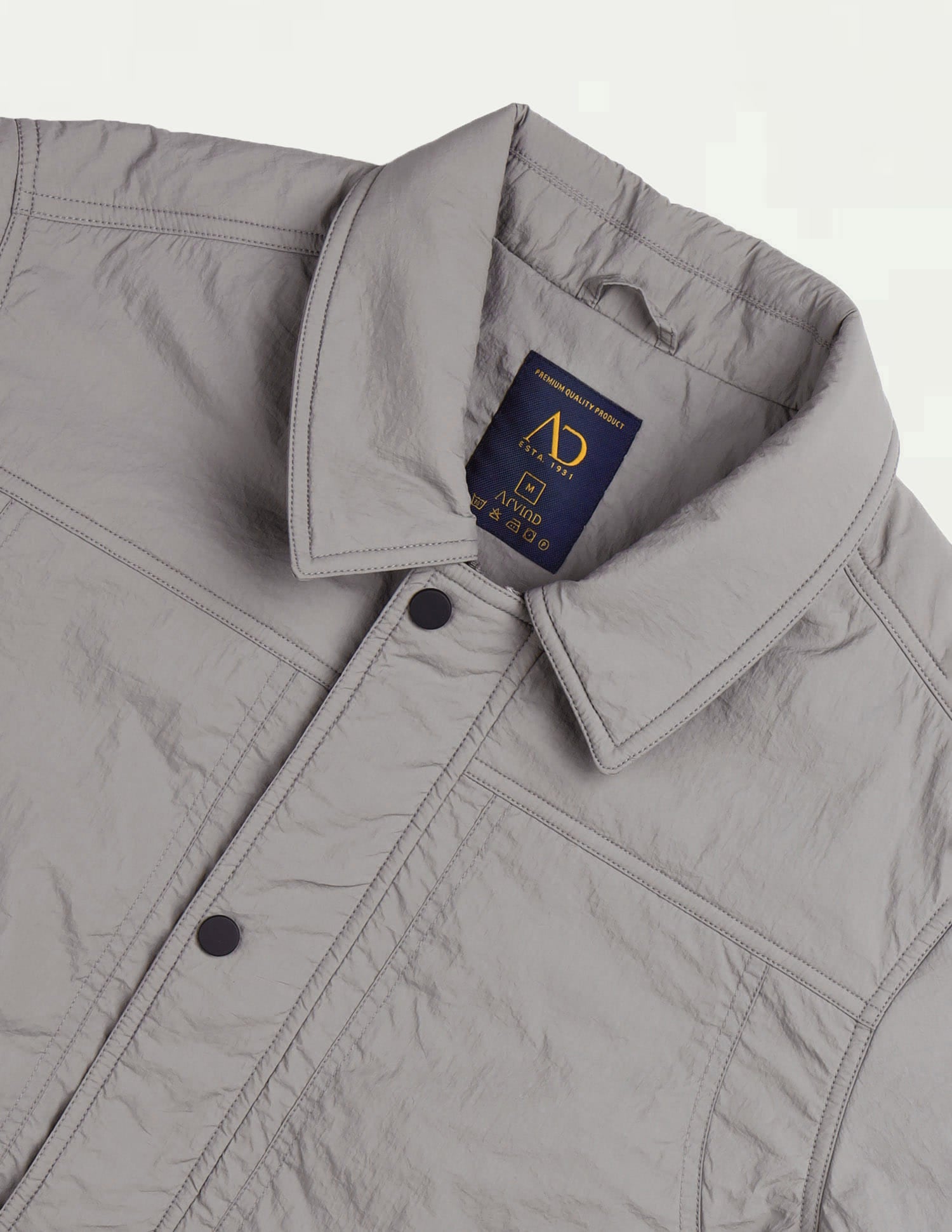 Modern Slim Fit Solid Casual Jacket