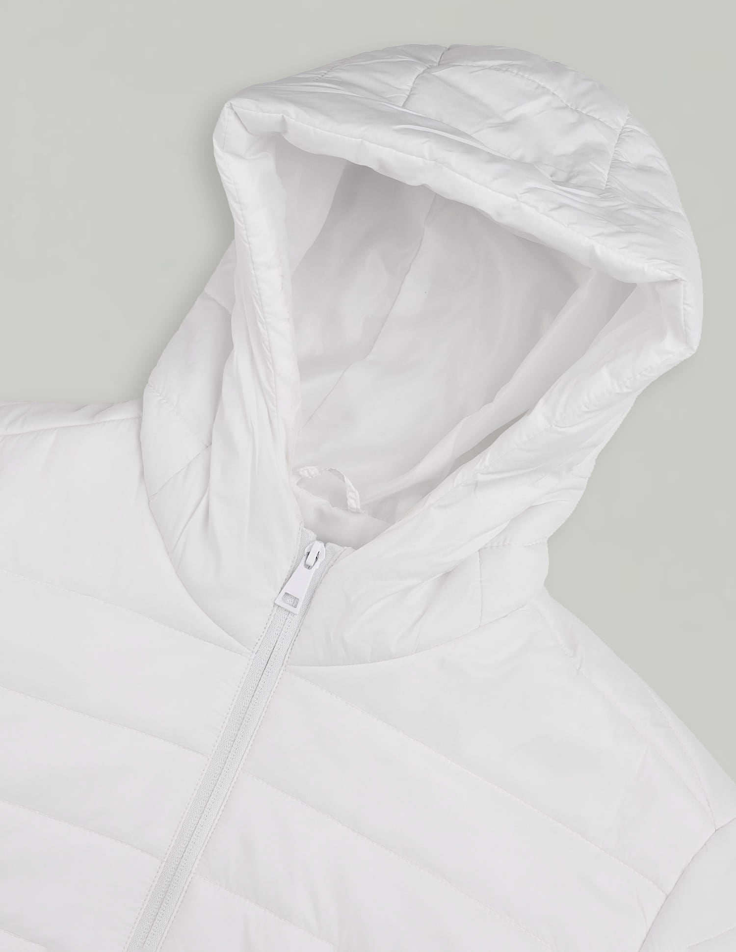 Solid Regular Fit Puffer Jacket
