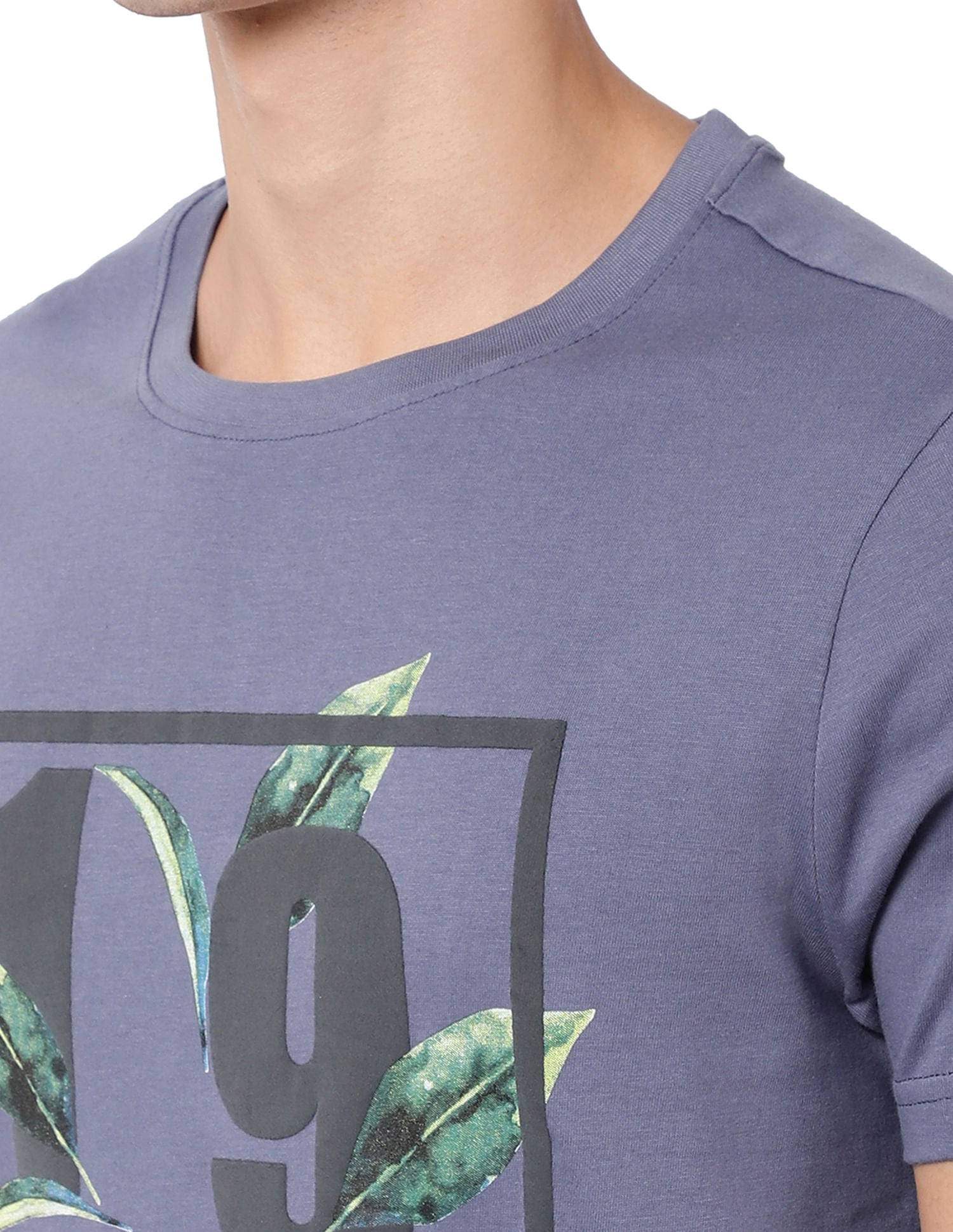 Urban Adventure Crew Neck Graphic Print Cotton T-Shirt