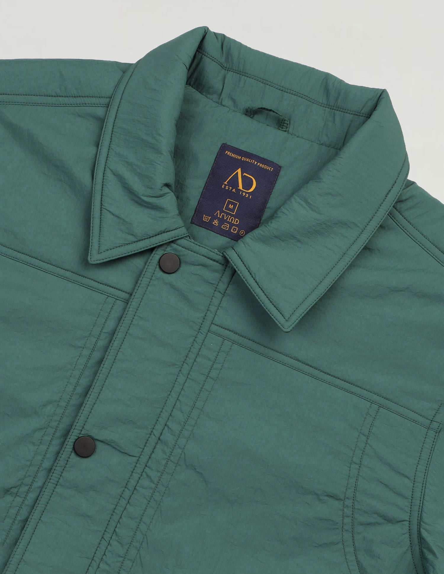 Modern Slim Fit Solid Casual Jacket