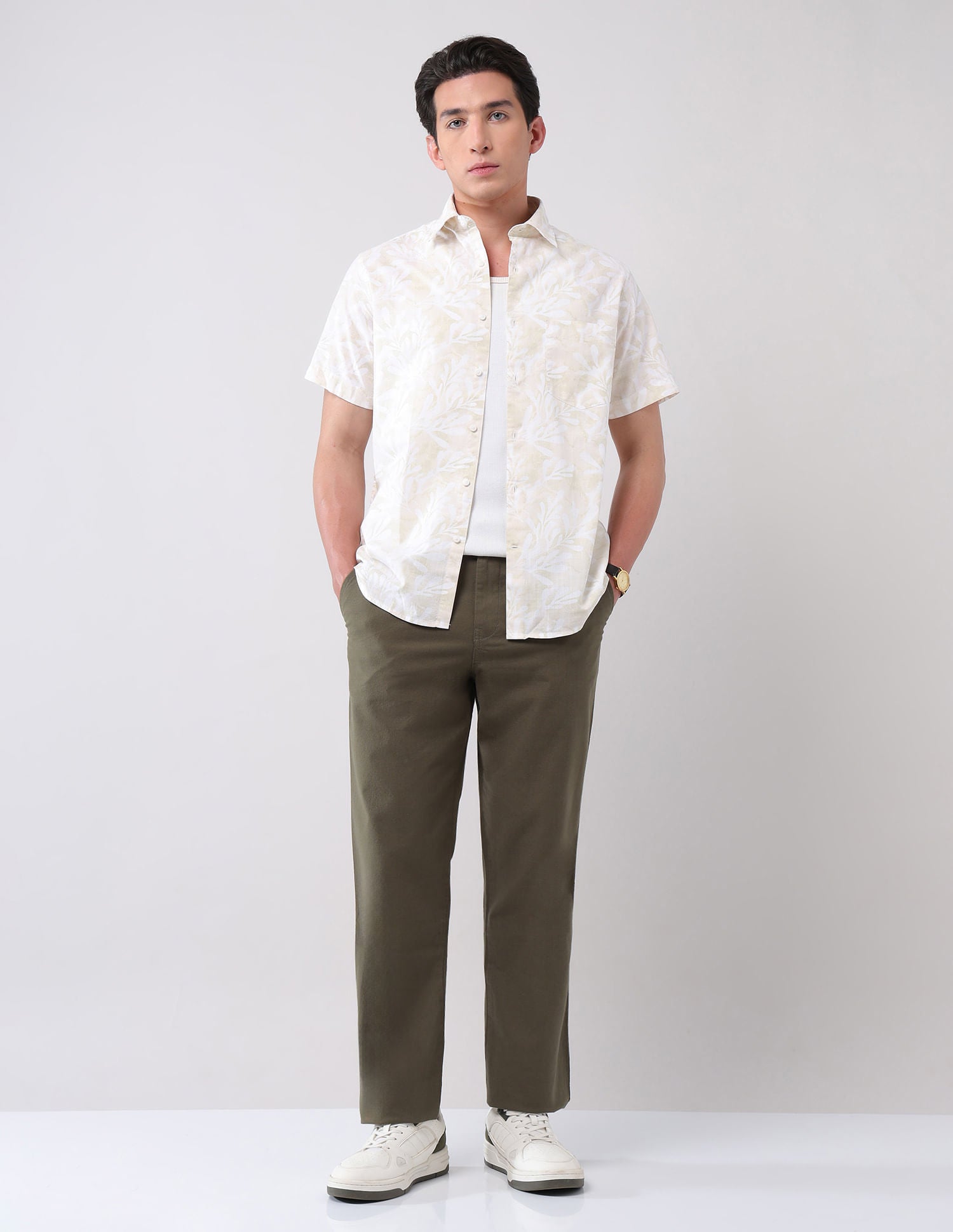 Fashion Decoded Urban Pause Modern Slim Fit Shirt
