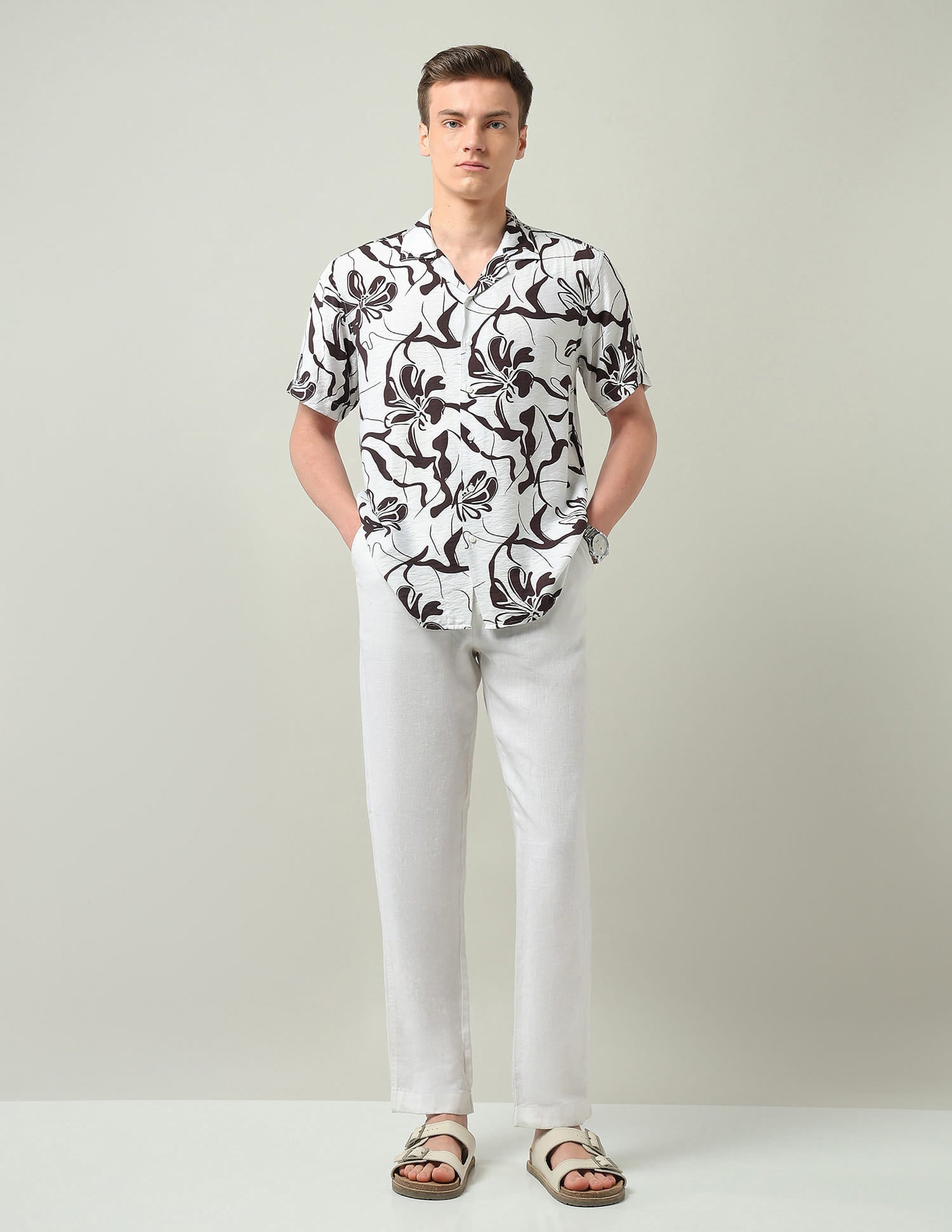 Modern Slim Fit Printed Shirt