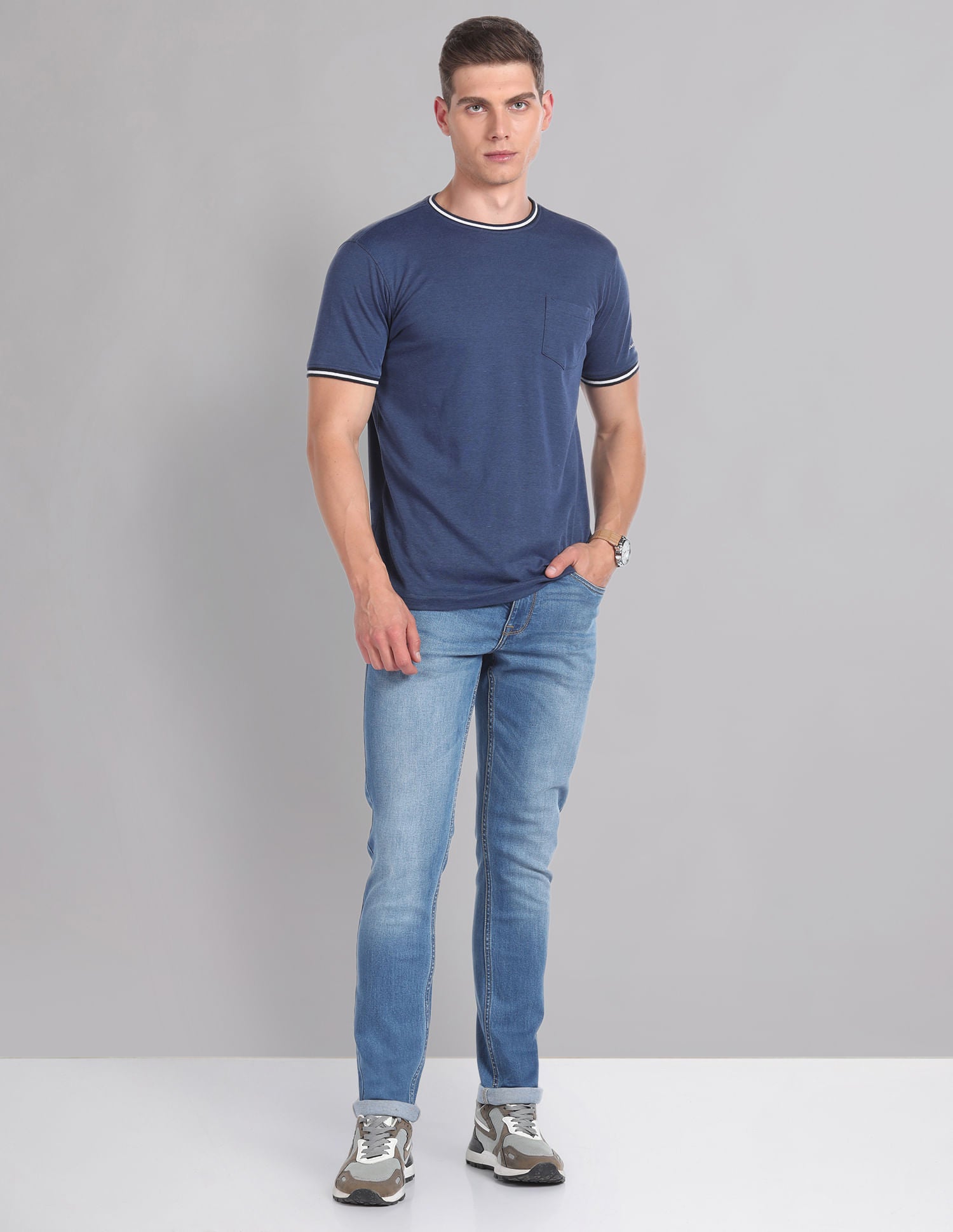 Refined Mid Rise Skinny Fit Jeans