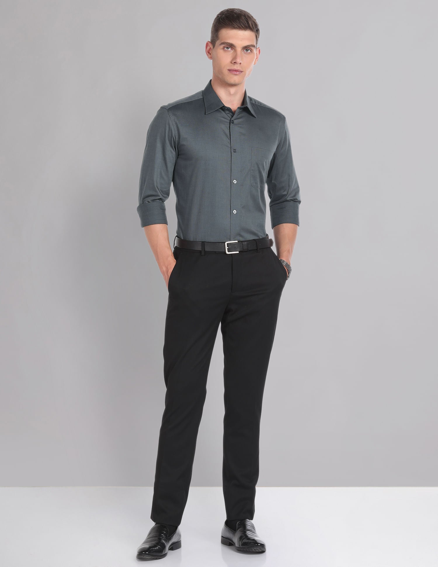 Dobby Sartorial Formal Shirt