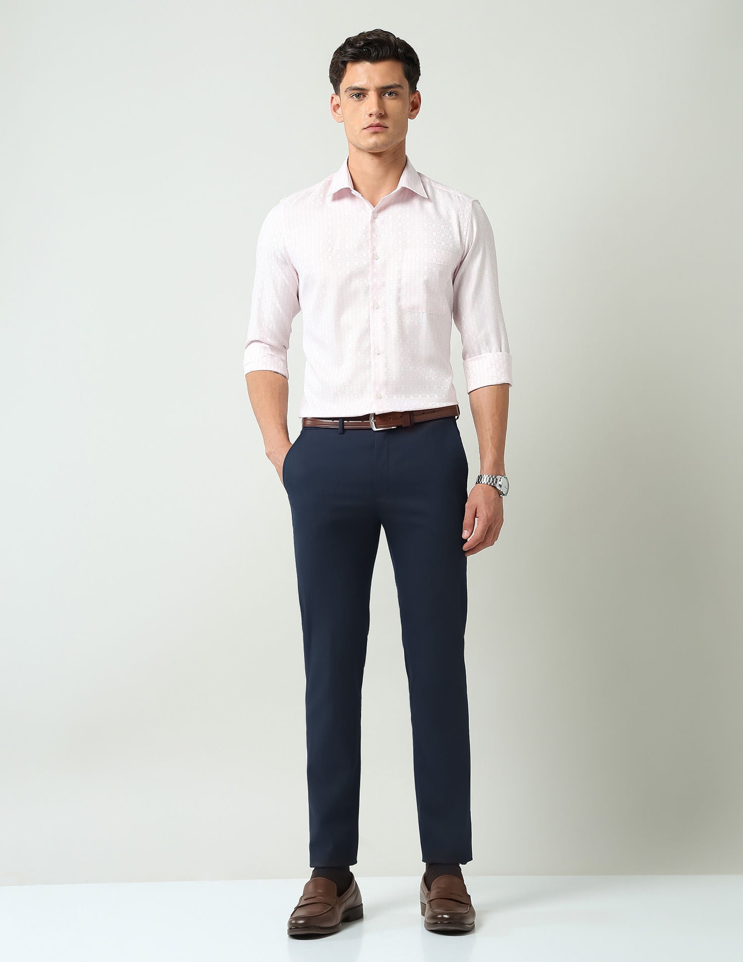 Tattersall Checked Regular Fit Shirt