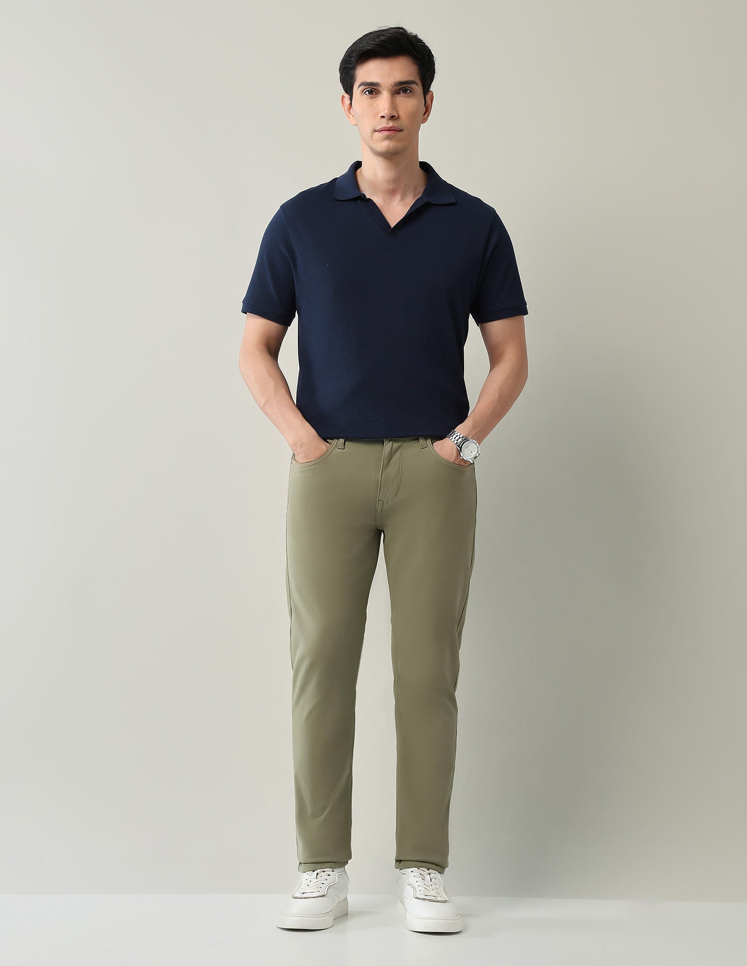 Mid Rise Slim Fit Jeans