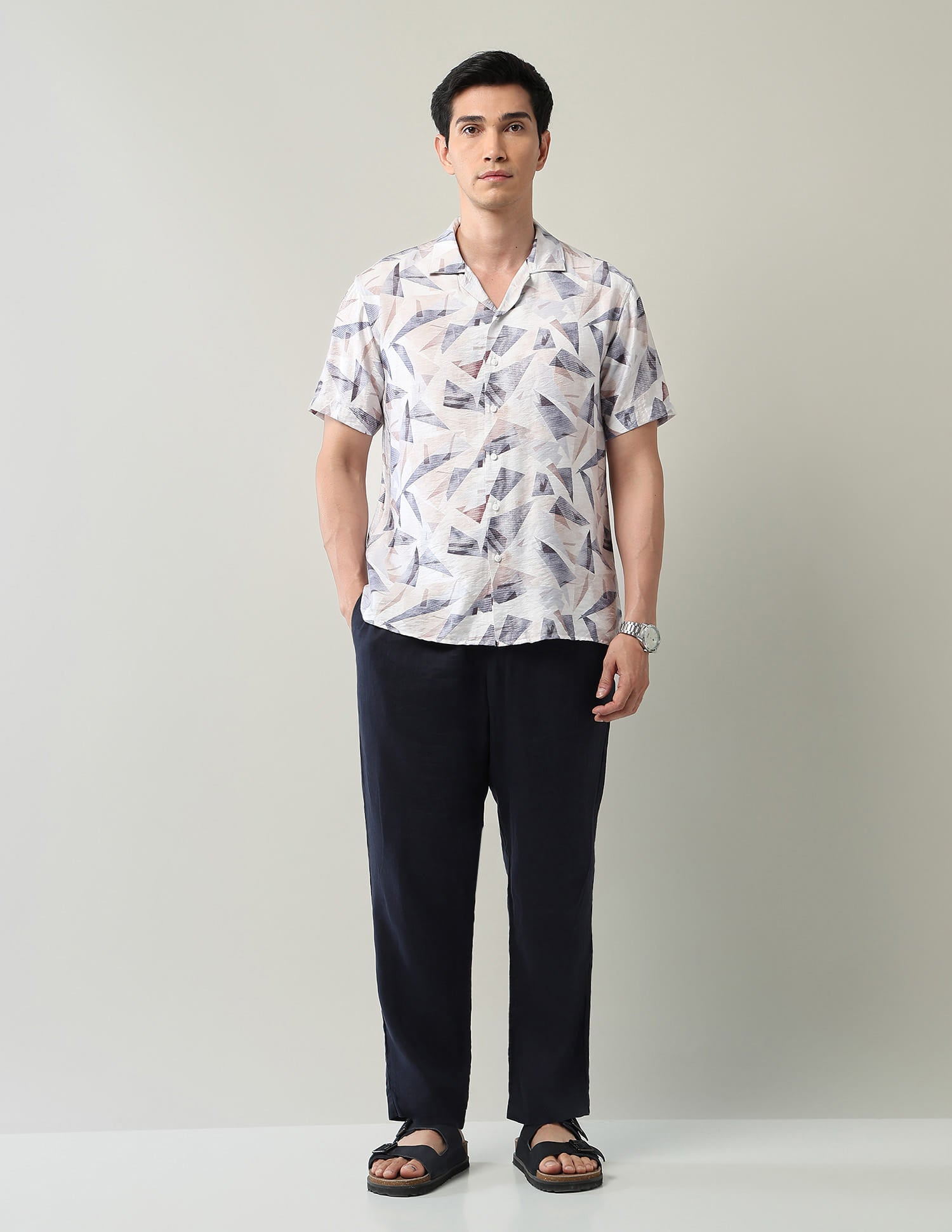 Modern Slim Fit Printed Shirt