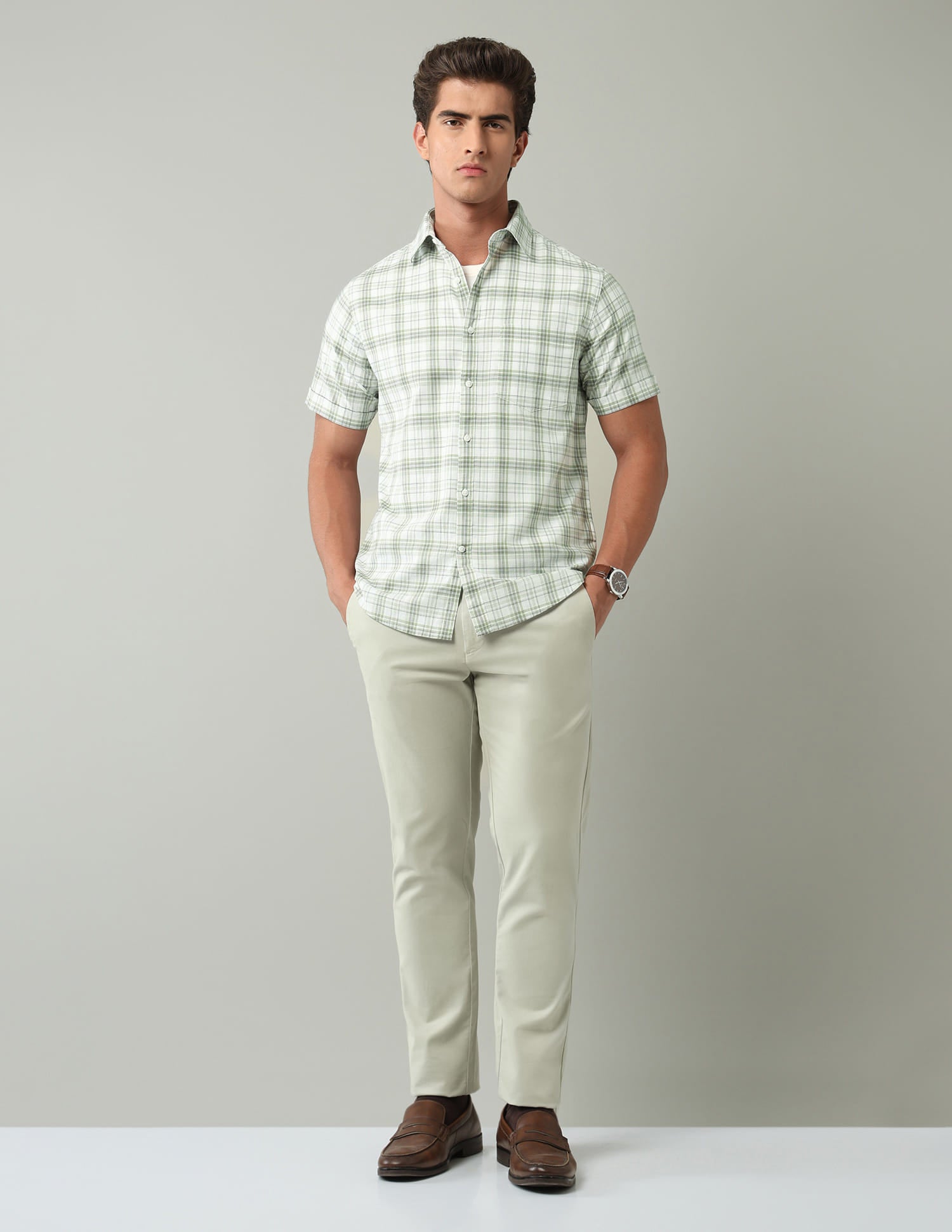 Tartan Checked Regular Fit Shirt