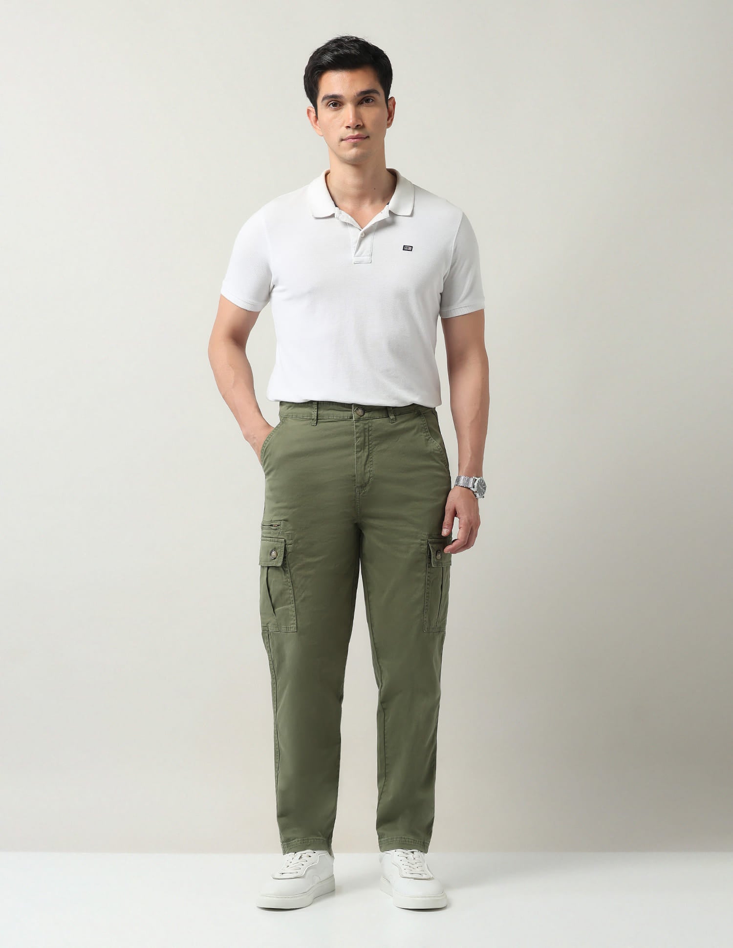 City Ready Relaxed Tapered Fit Cargo Trousers