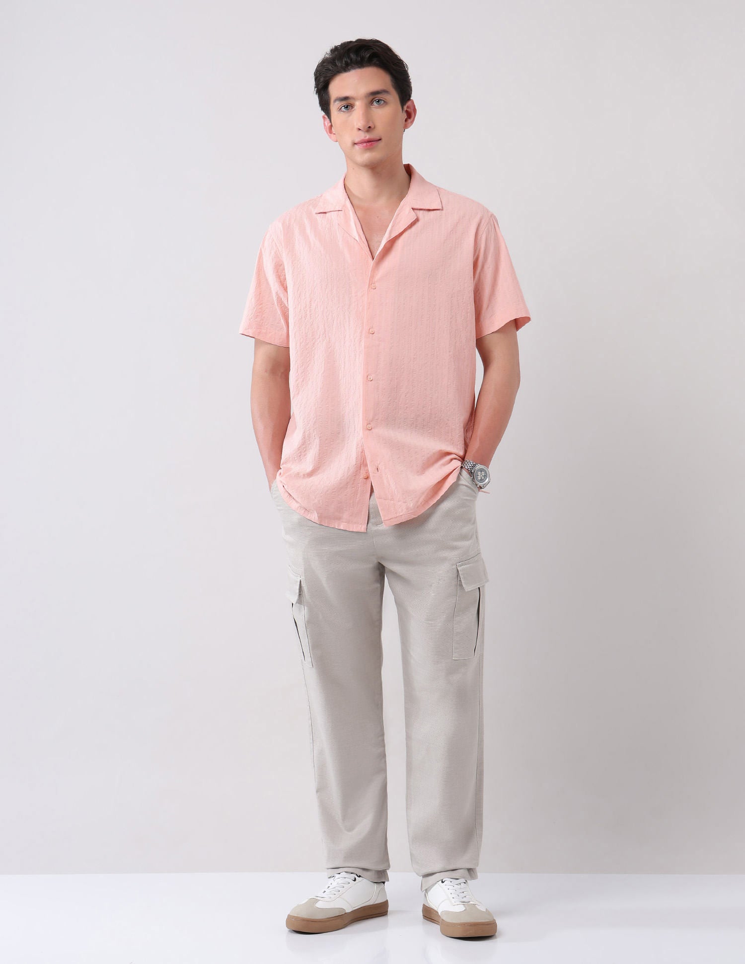 Fashion Decoded Urban Pause Modern Slim Fit Shirt